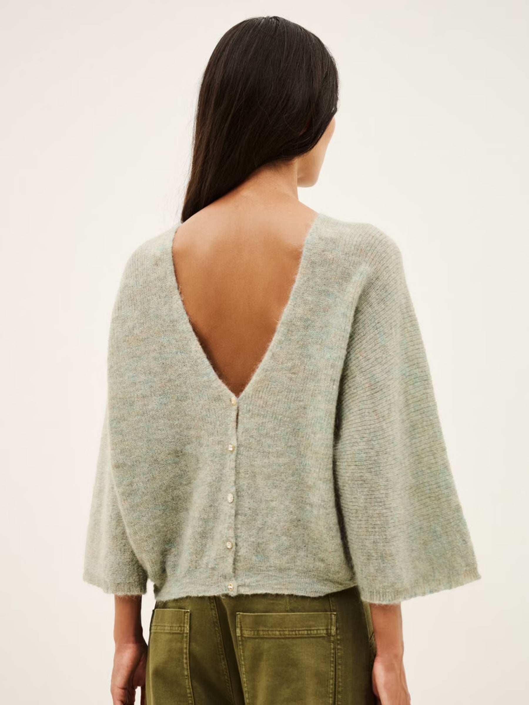 Isaac Knit Cardigan - Green