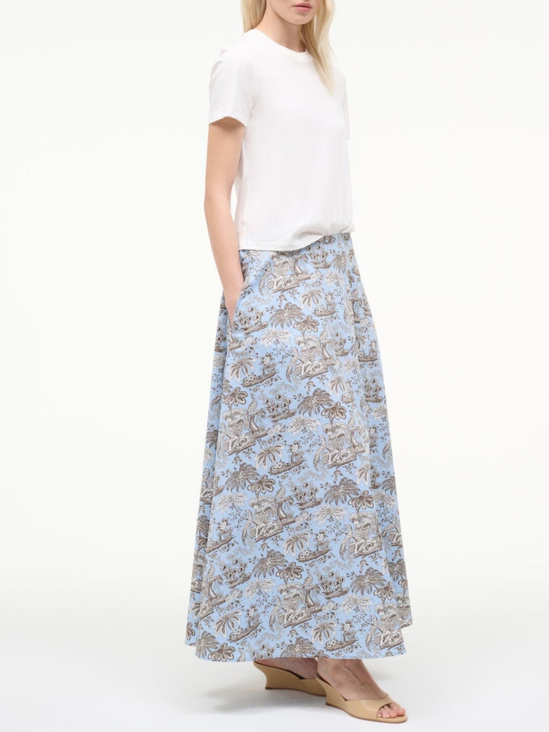 Axel Skirt - Sky Toile