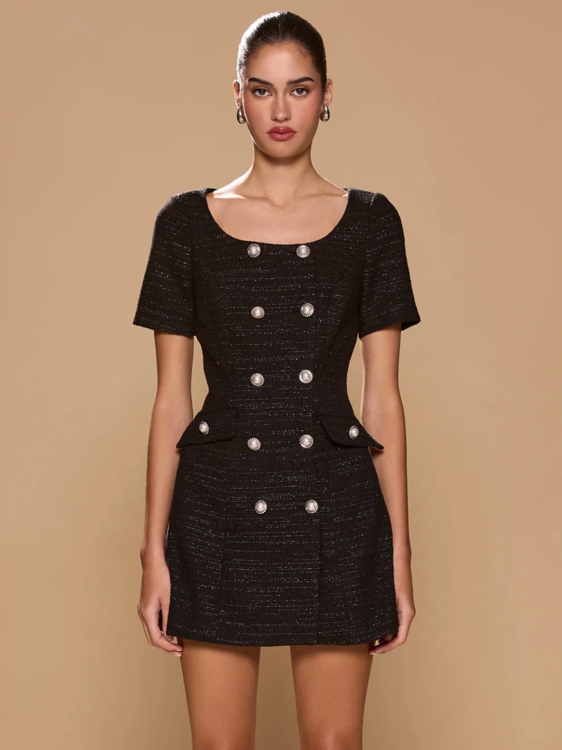 Andria Mini Dress - Black