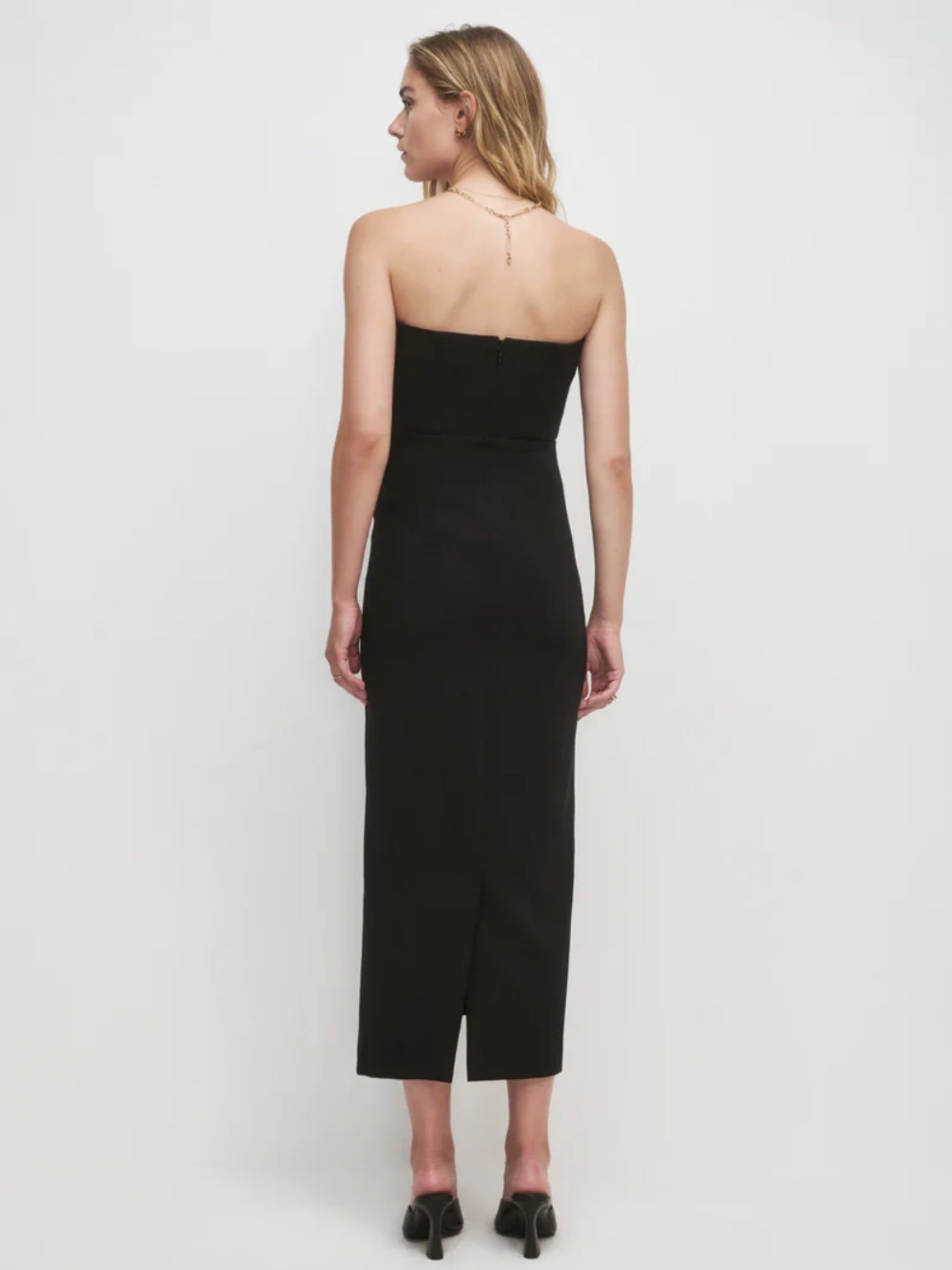 The Long Willow Dress - Black