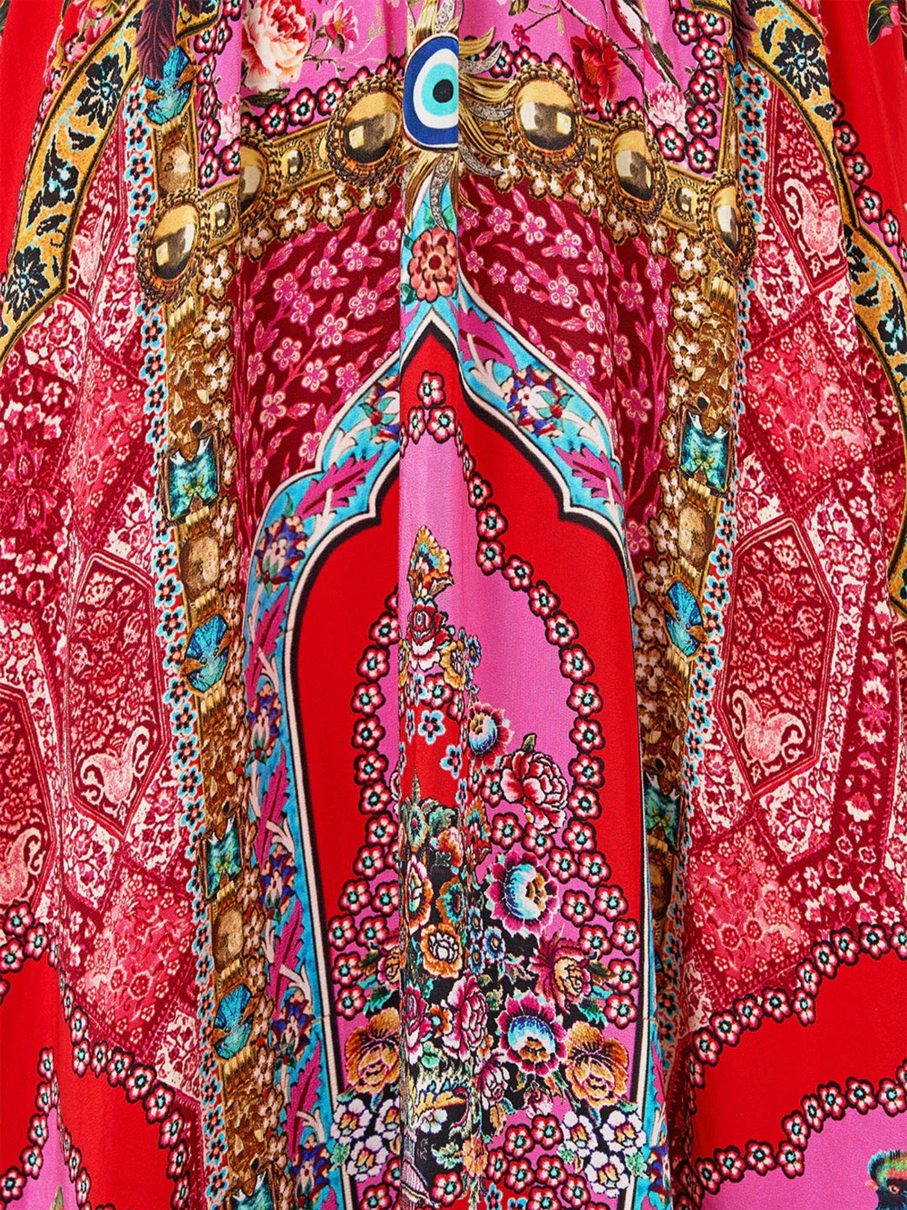 Waisted Dress w/ Hem Ruffle - Heirloom Empire