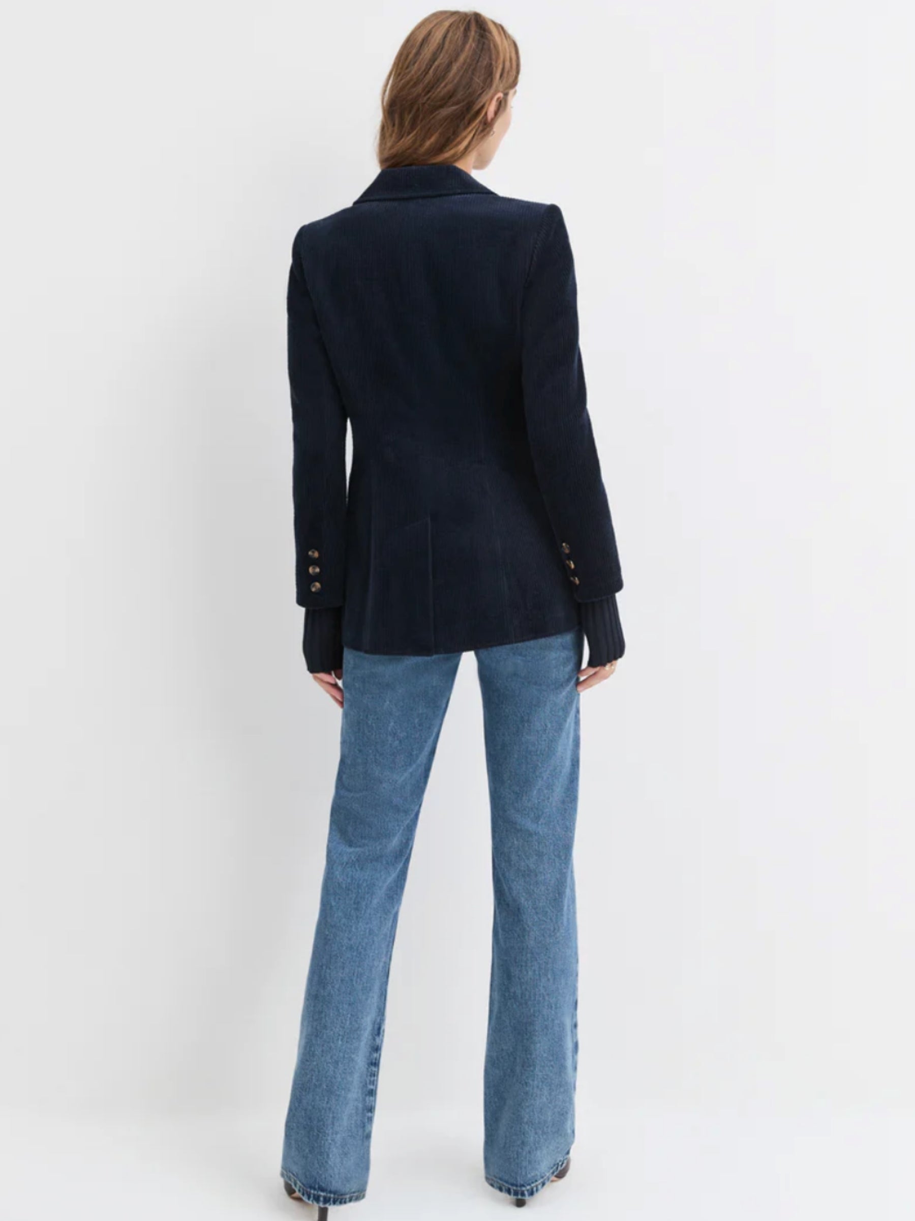 The Cord City Blazer - Navy