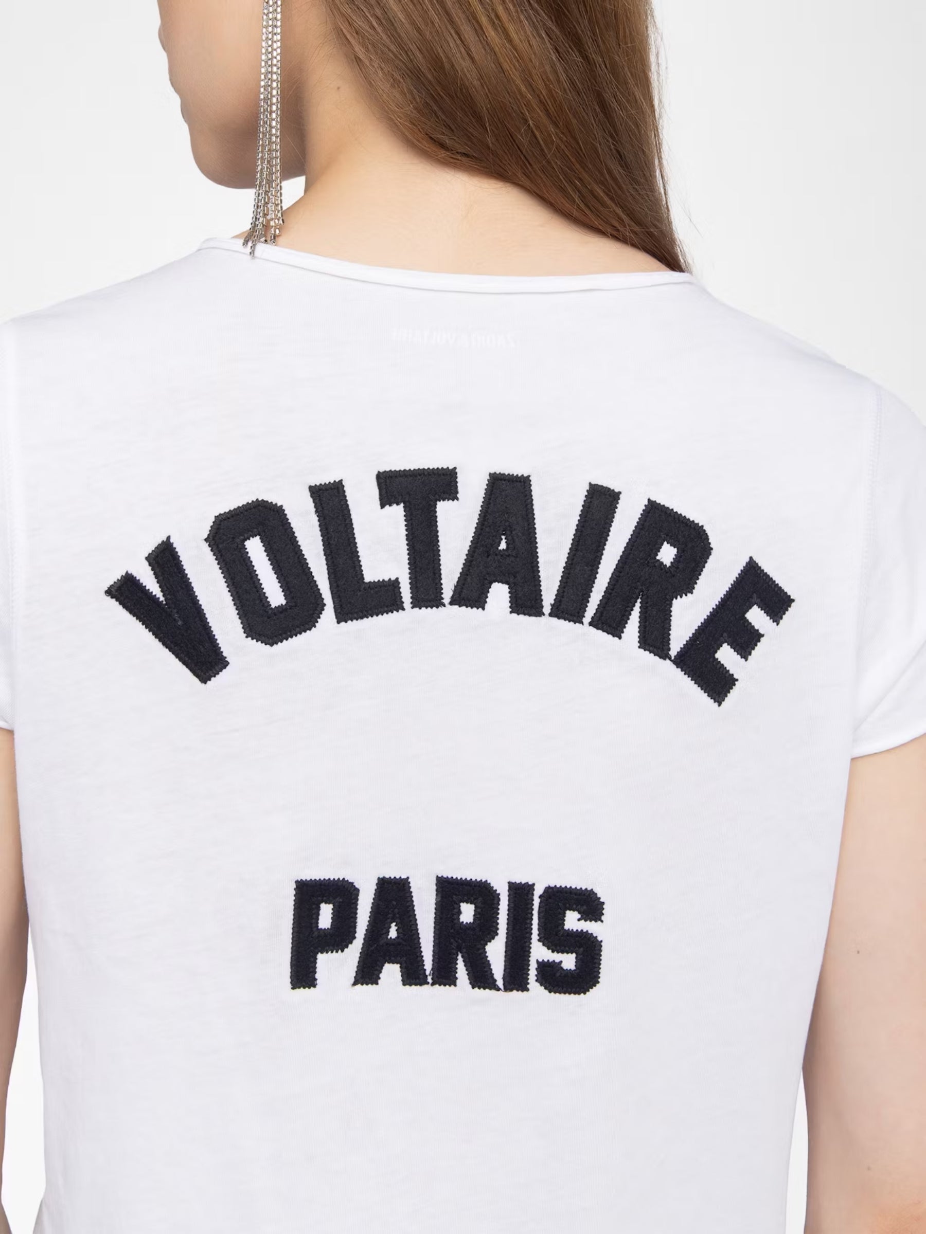 Tuni MC CL Voltaire Paris Blouse - White