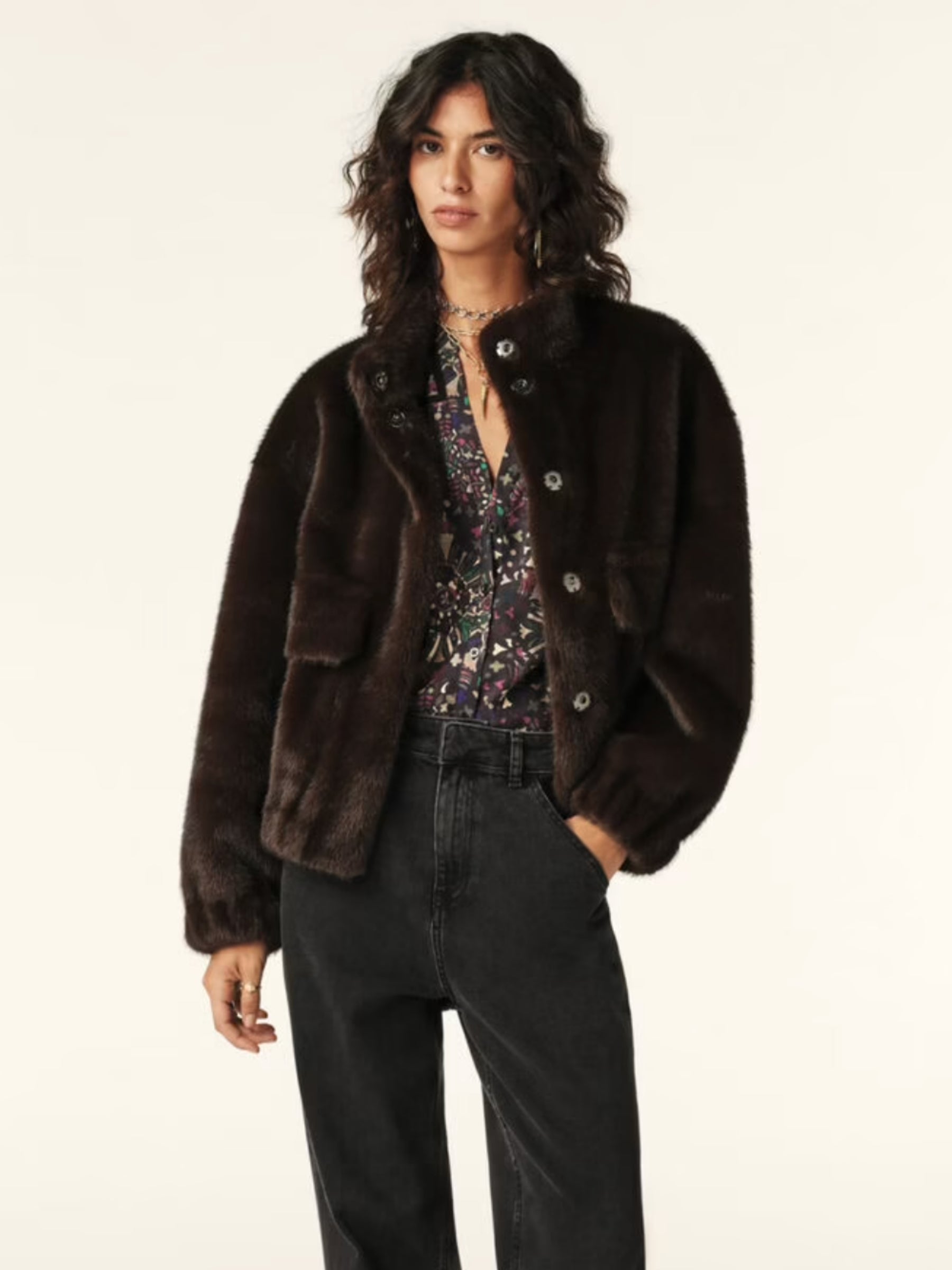Paros Coat - Chocolat
