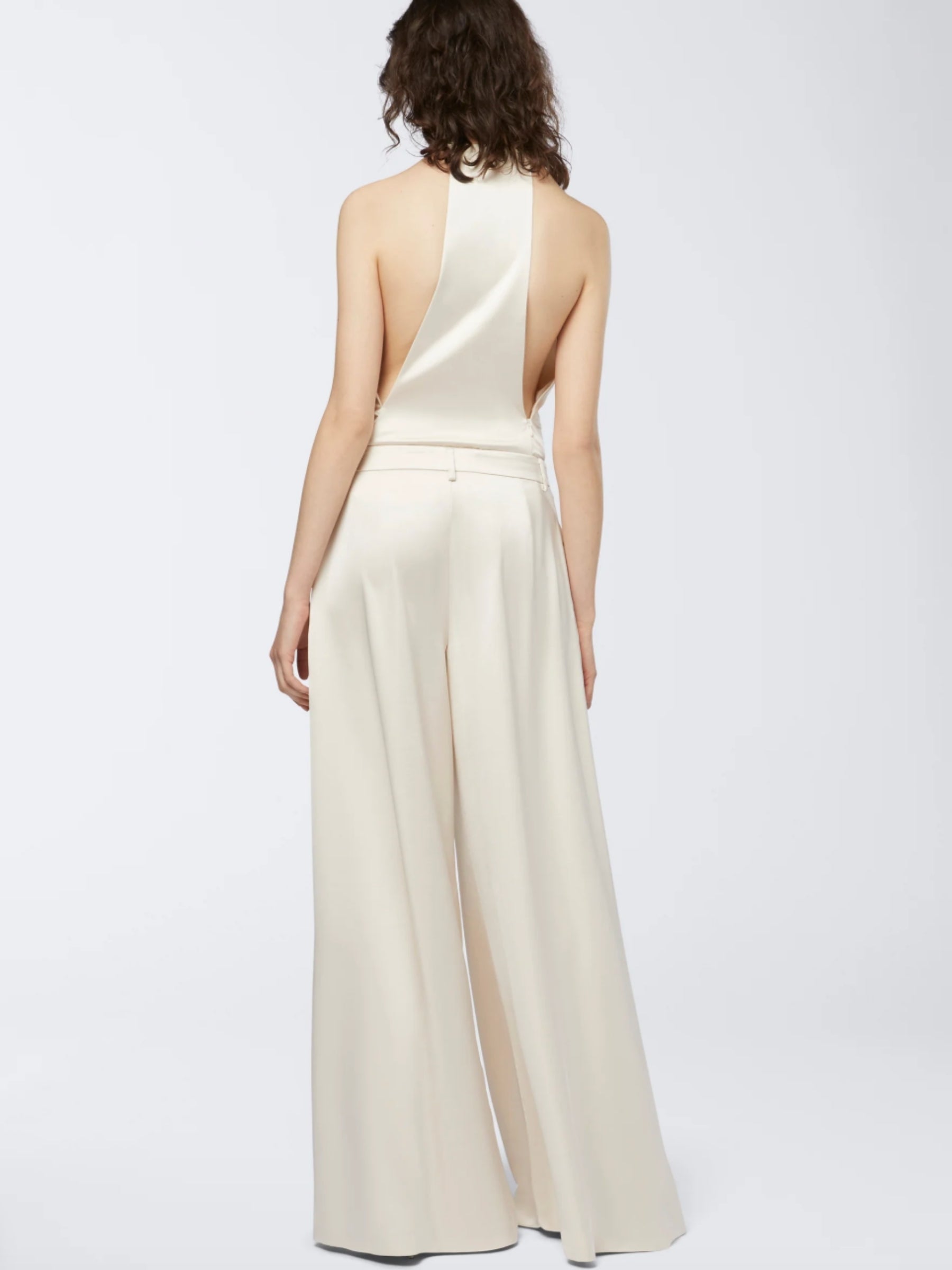 Tara Oversize Trouser - Off White