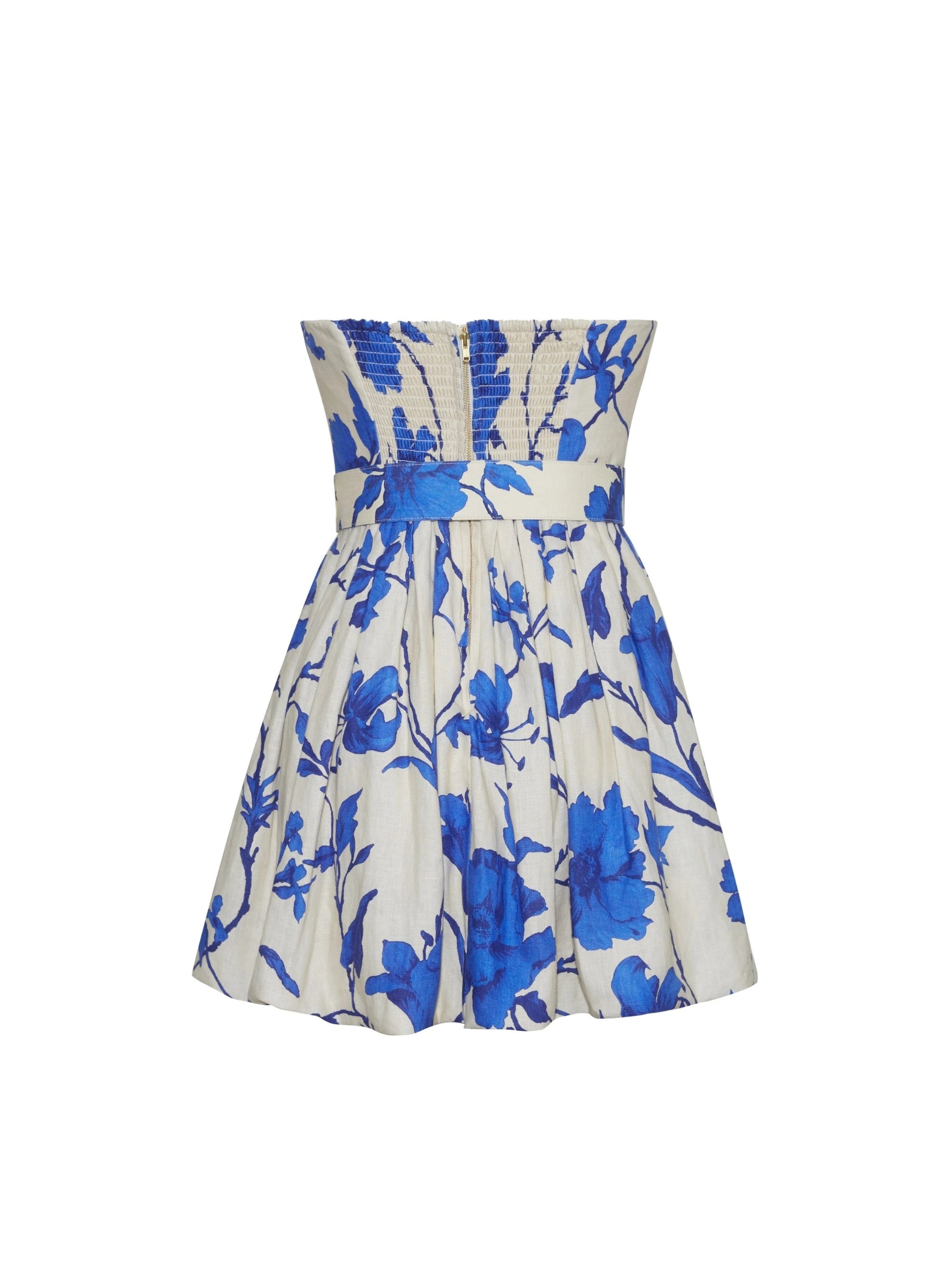 Swan Dress - Athena Cobalt