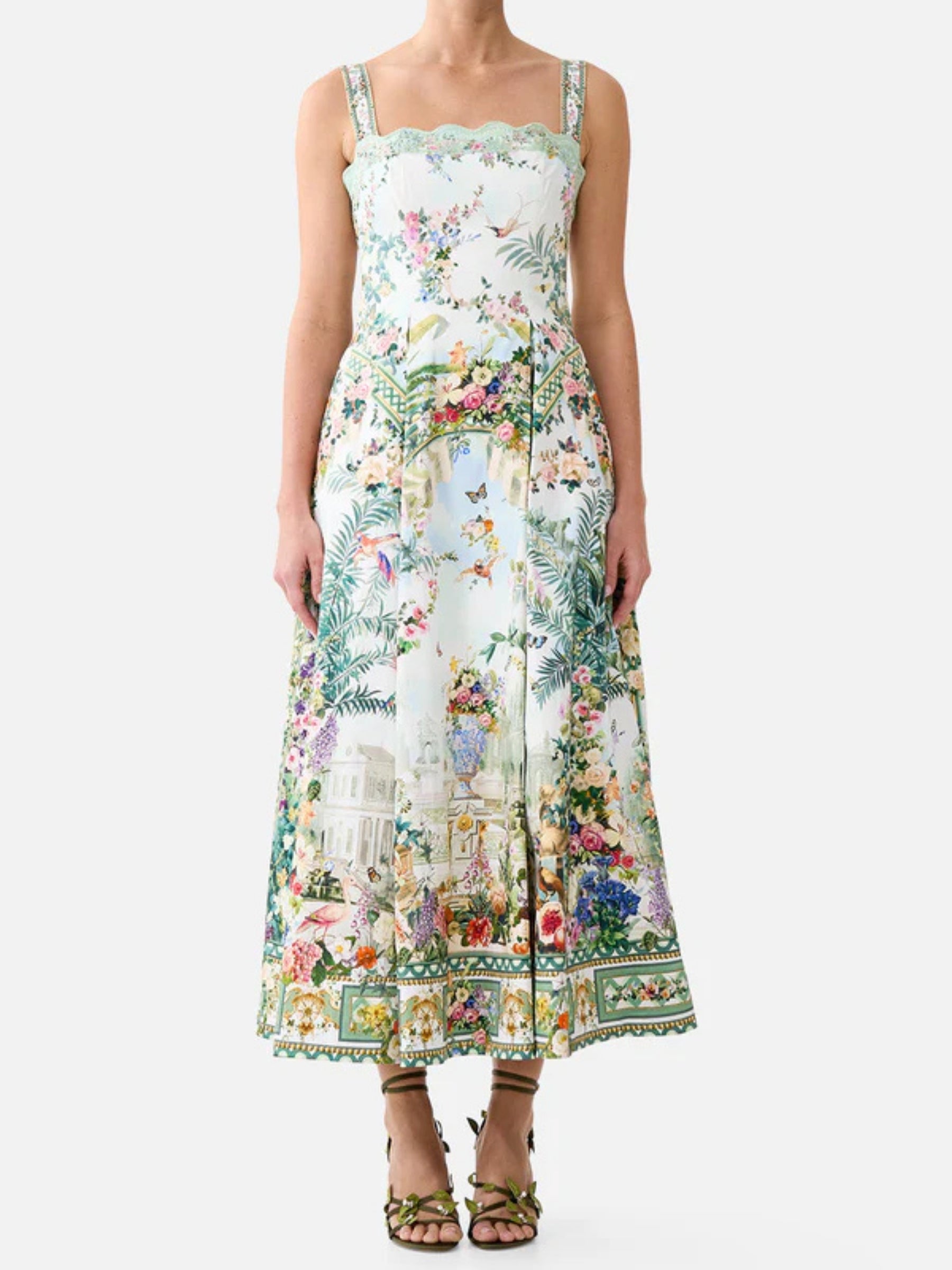 Long Fit & Flare Dress - Art for the Empress