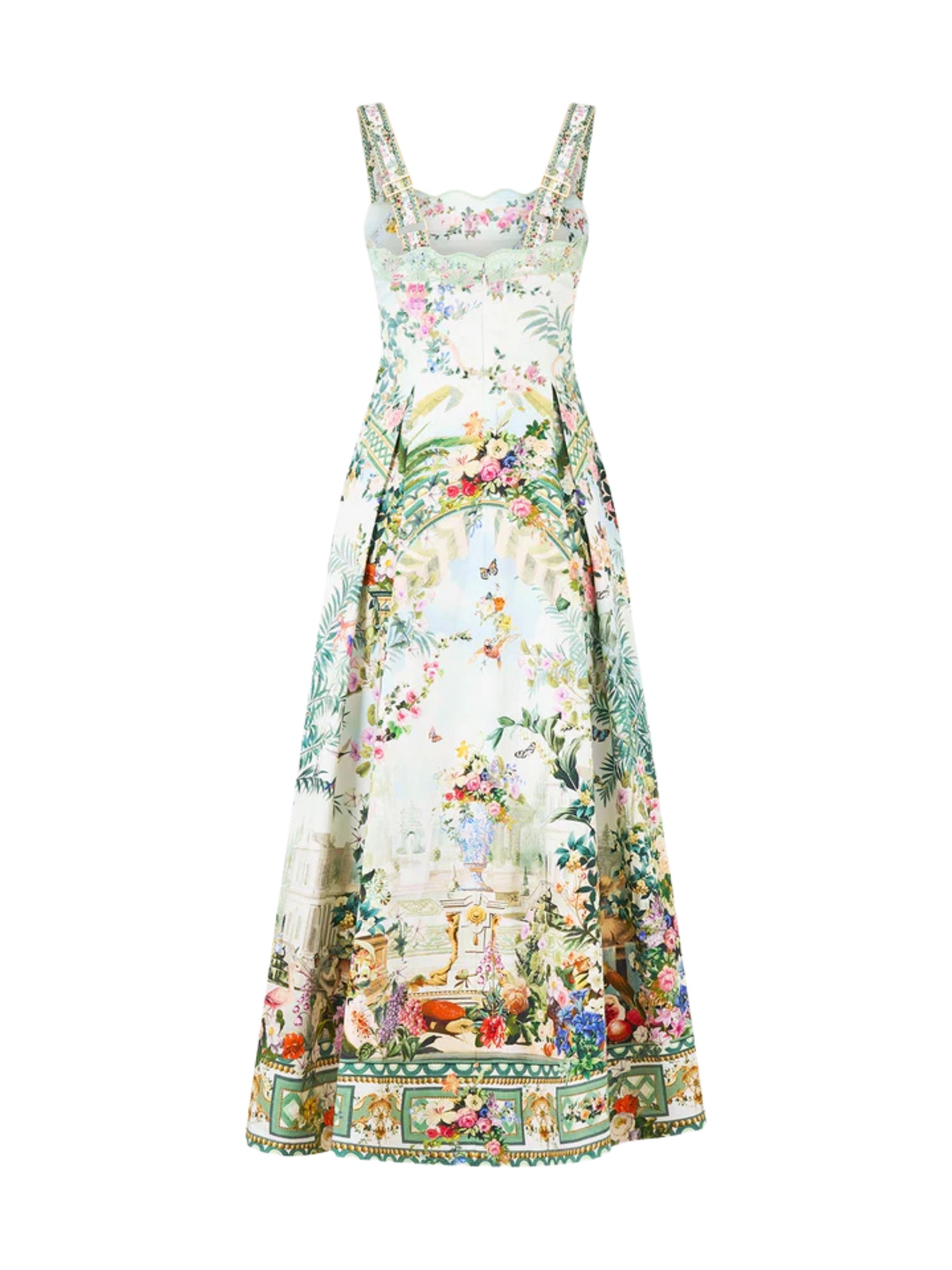Long Fit & Flare Dress - Art for the Empress