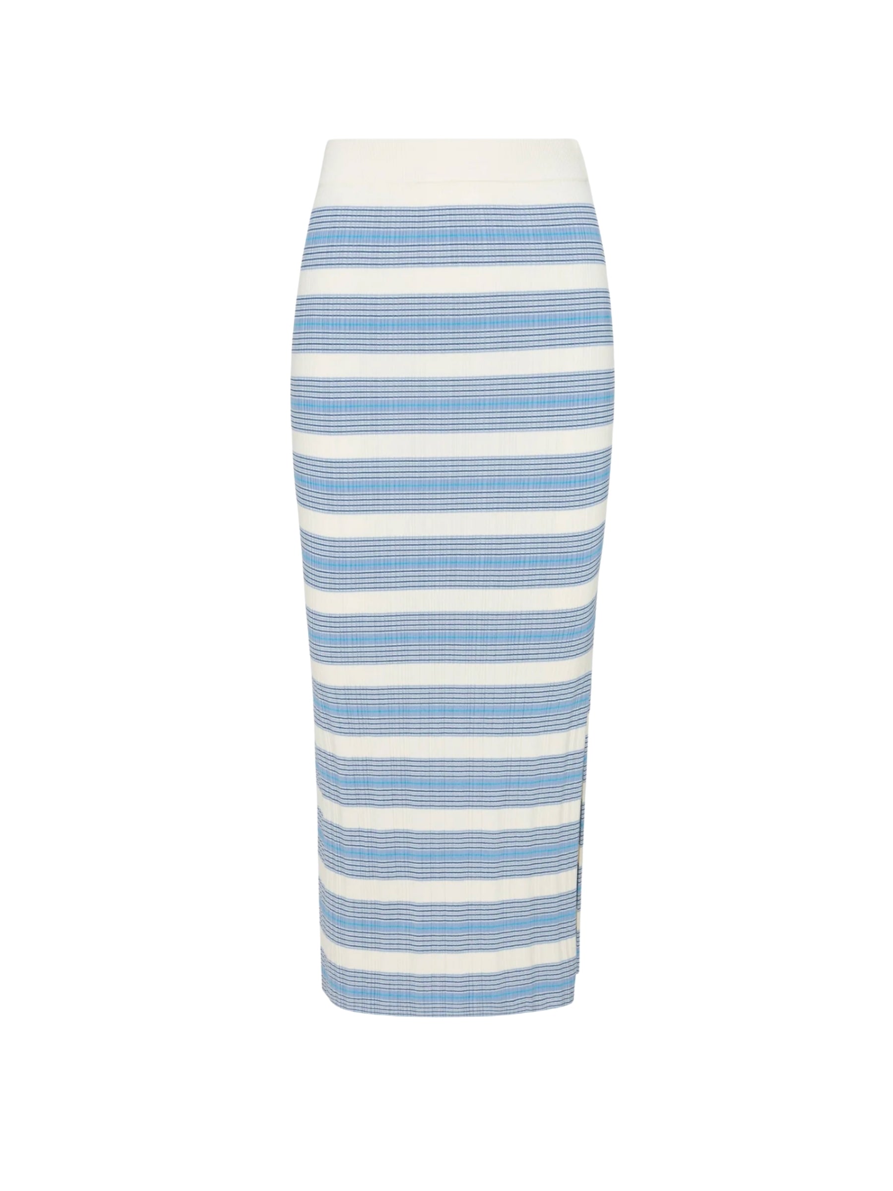 Peony Skirt - Blue Stripe