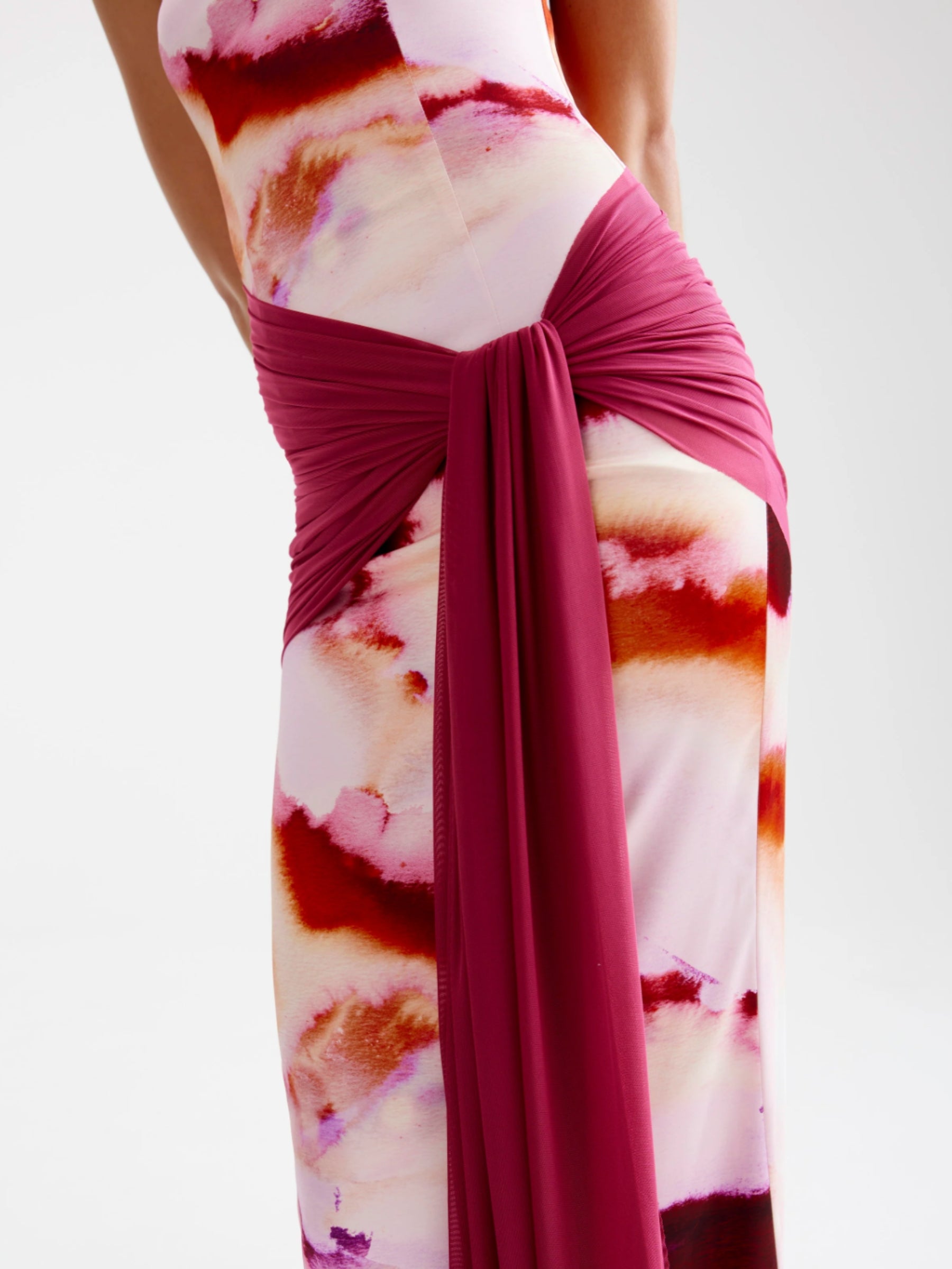 Ayla Dress - Pink Imperial Print
