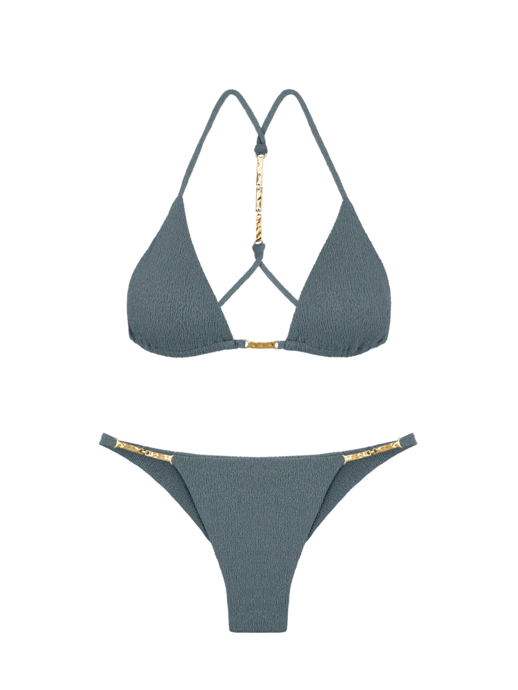 Firenze Candice Cheeky Bottoms - Blue