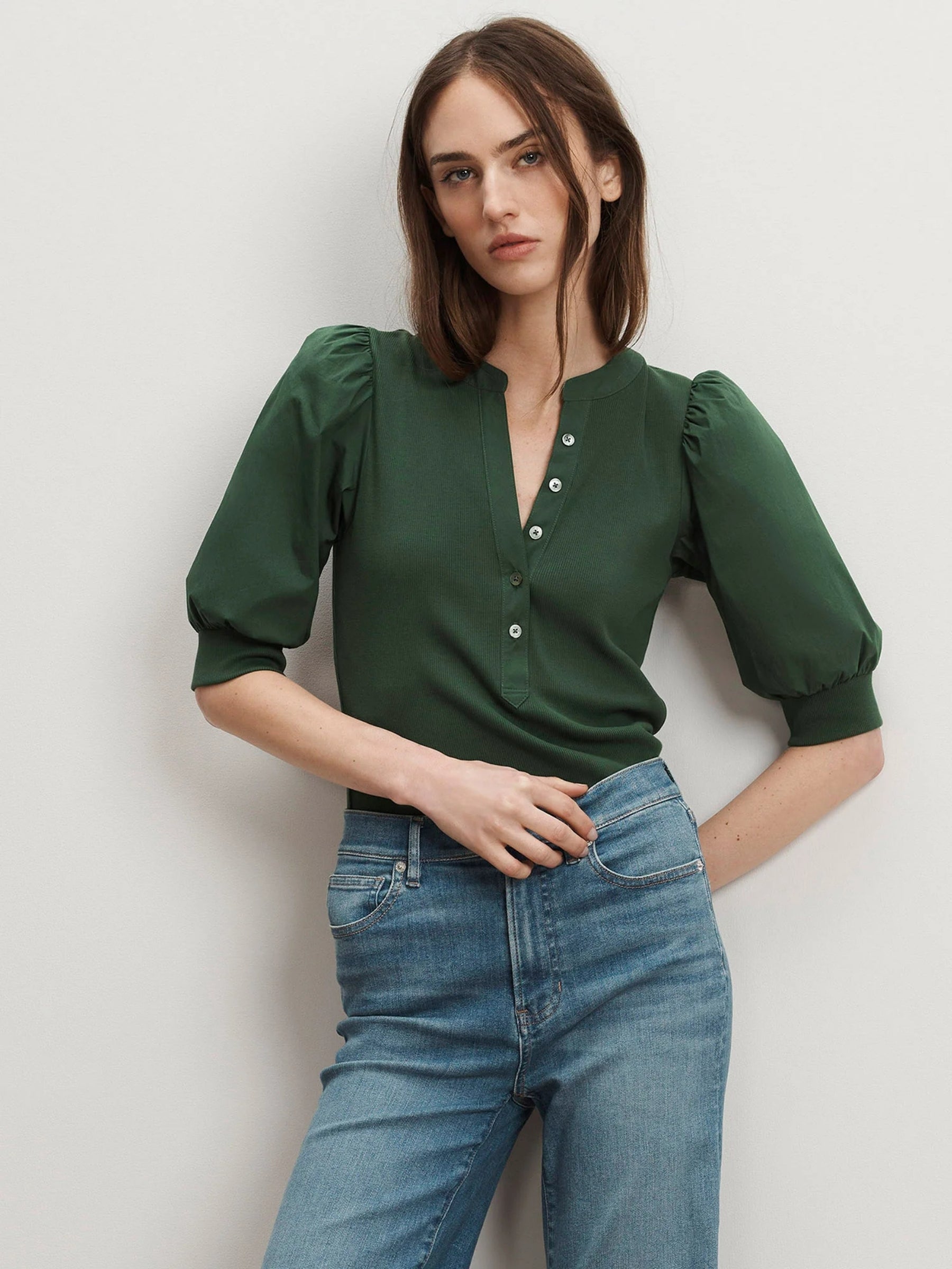 Coralee Top - Green