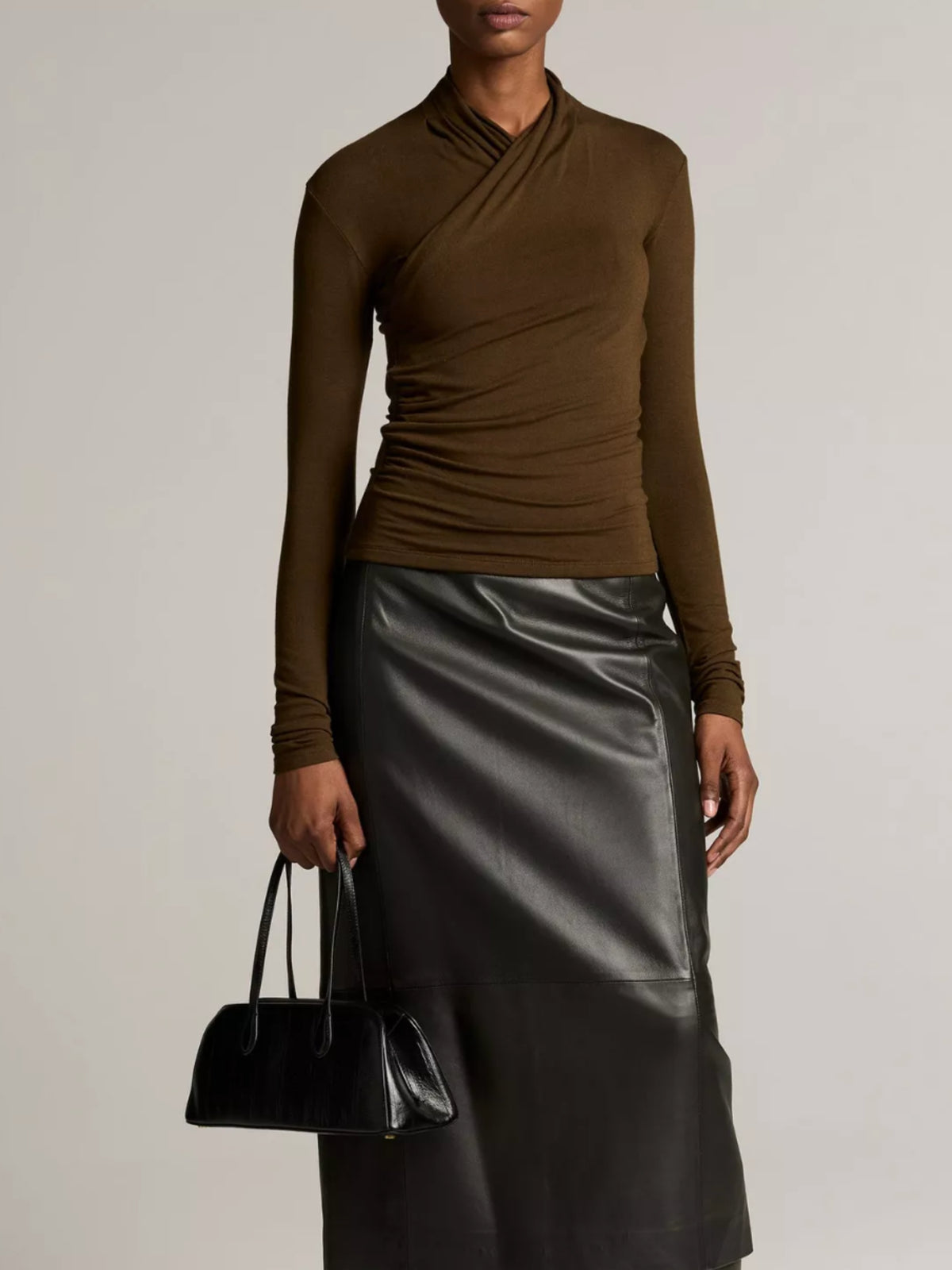 Fixed Wrap L/S Top - Cypress