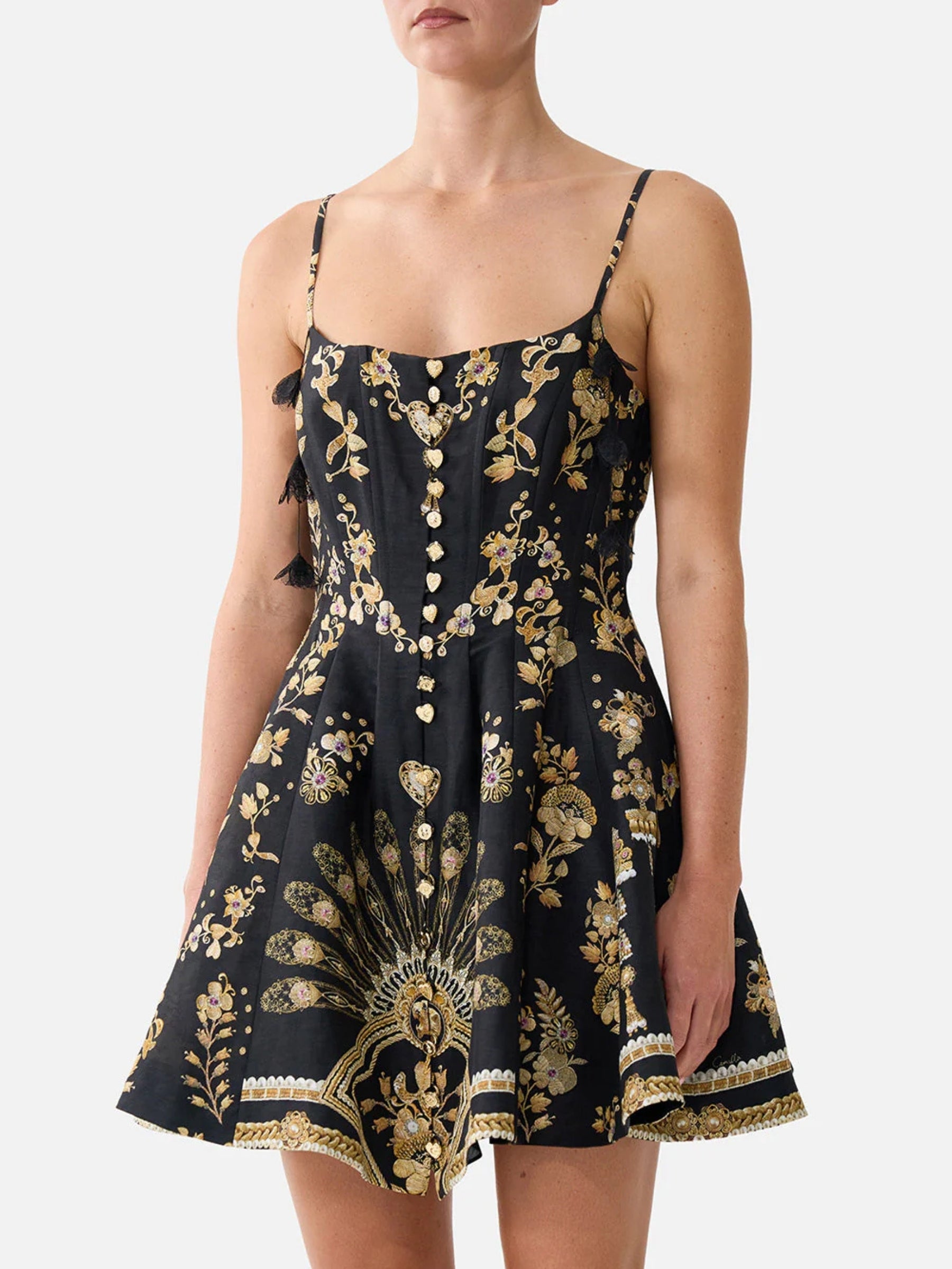 Corset Dress w/ Short Flared - Taurus Rising