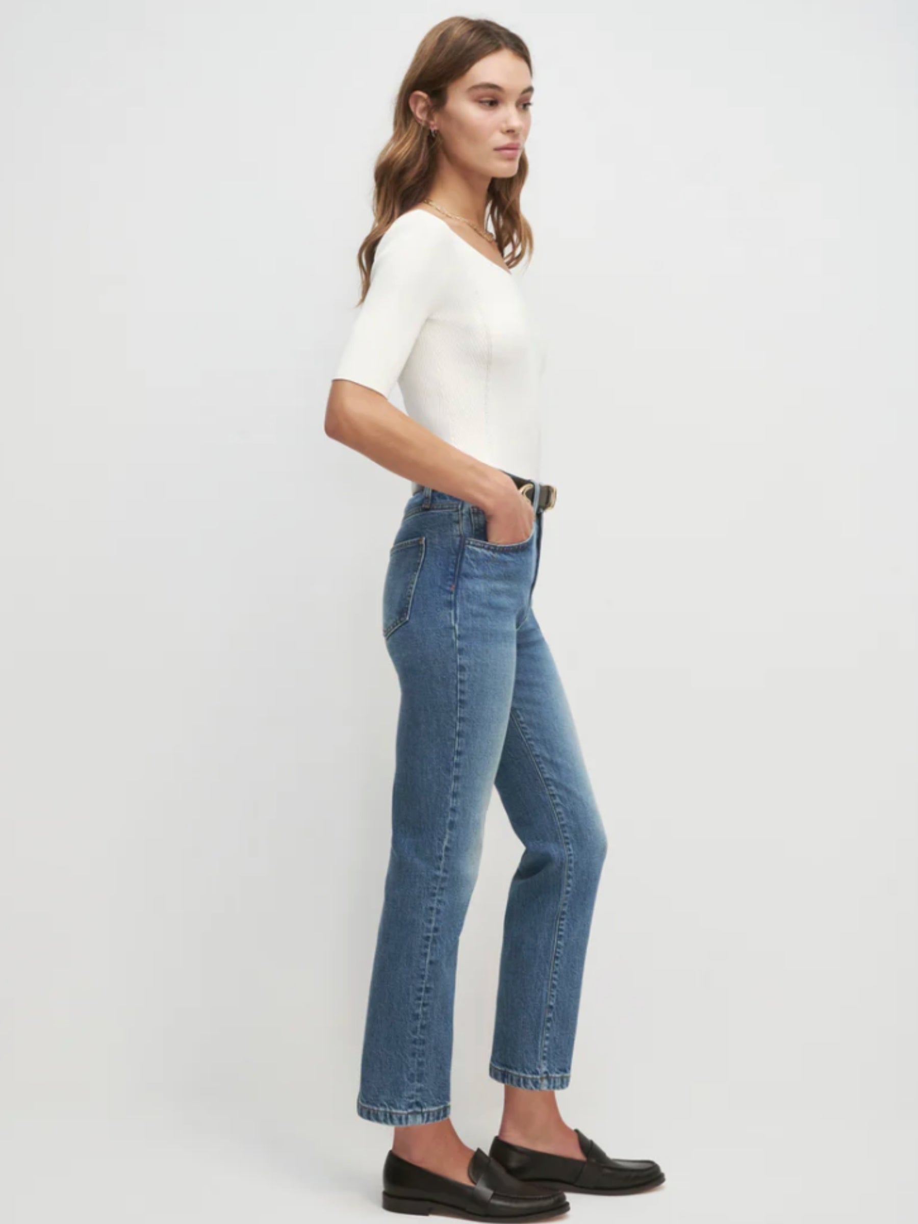 Behind the Scene Top - Ivory