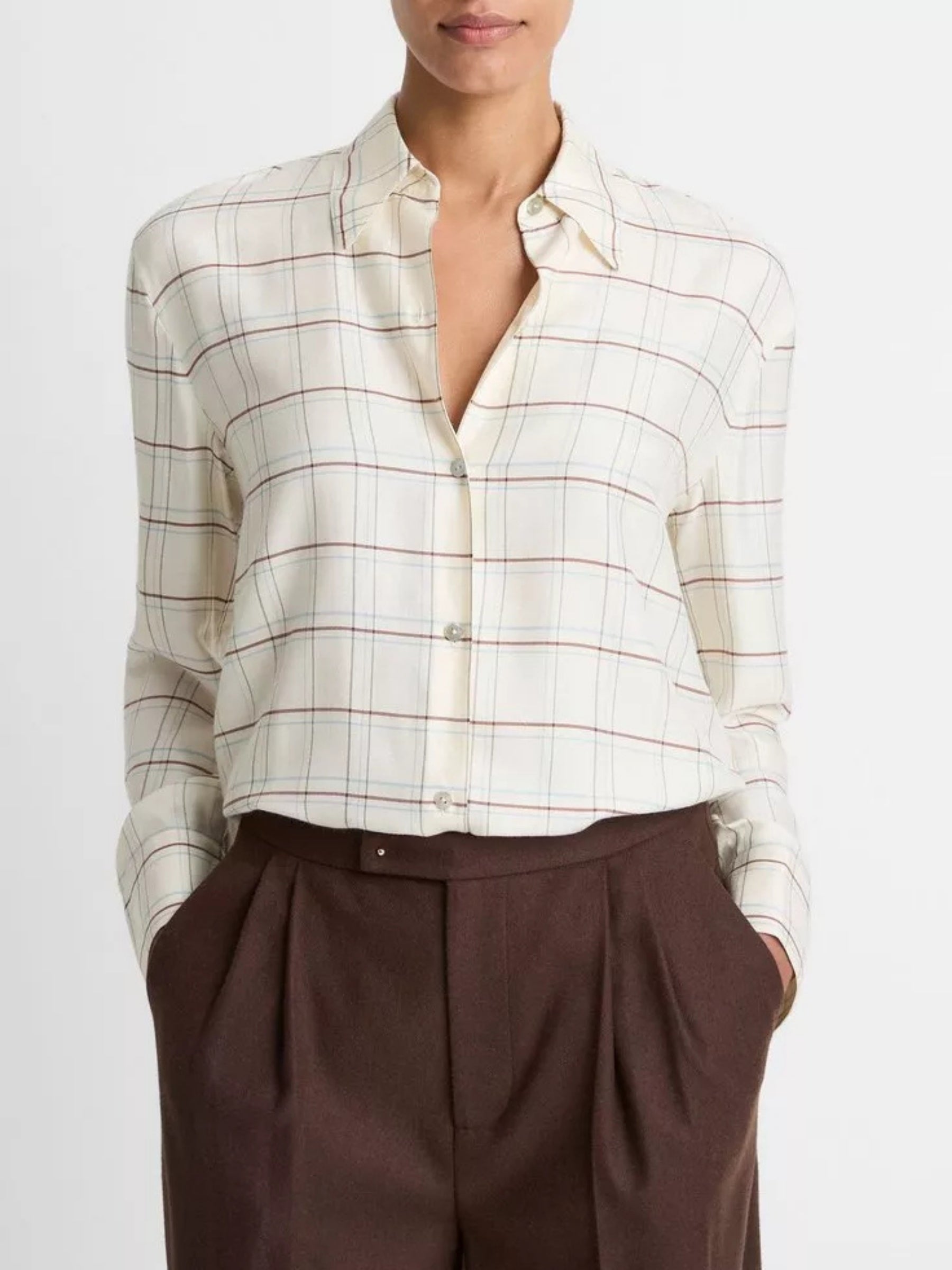 Checked Plaid Shirt - Multi