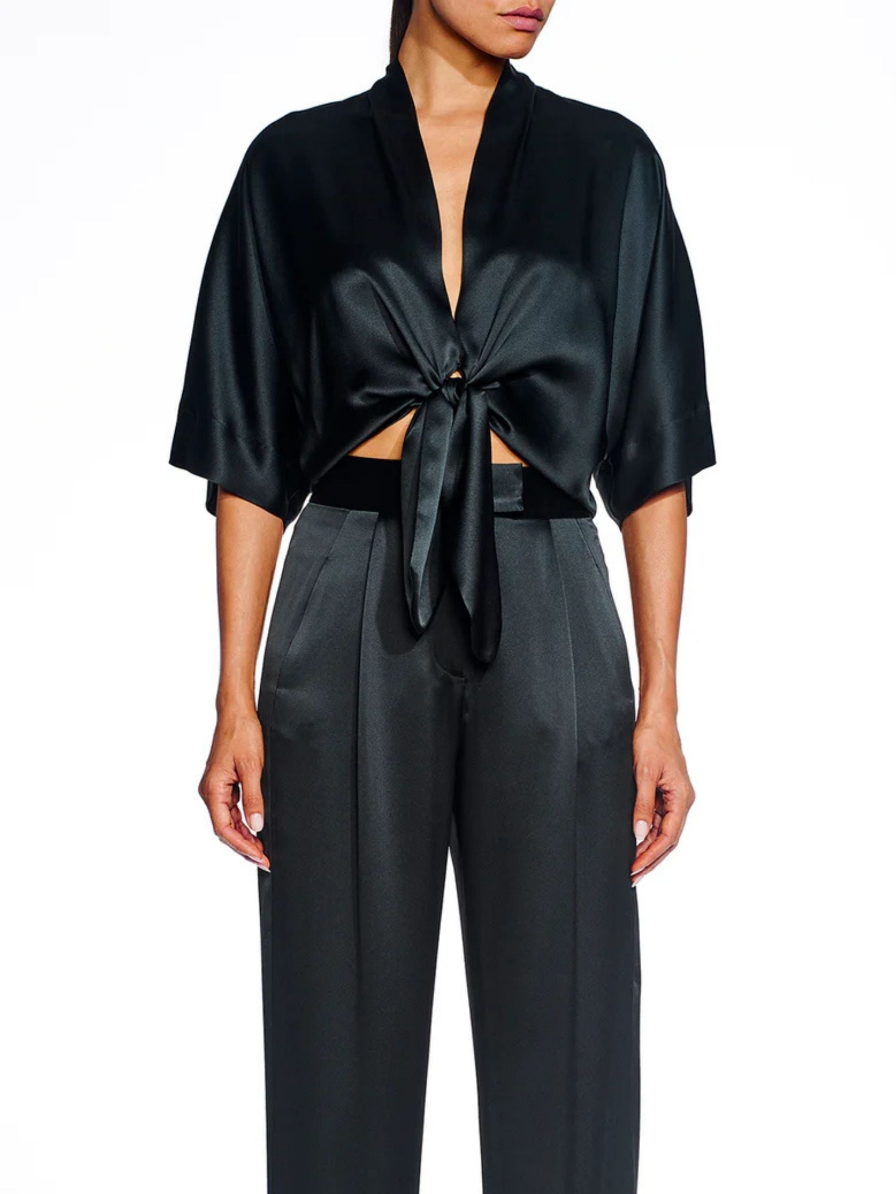 THE-SEI-DOLMAN-TIE-FRONT-BLOUSE-BLACK