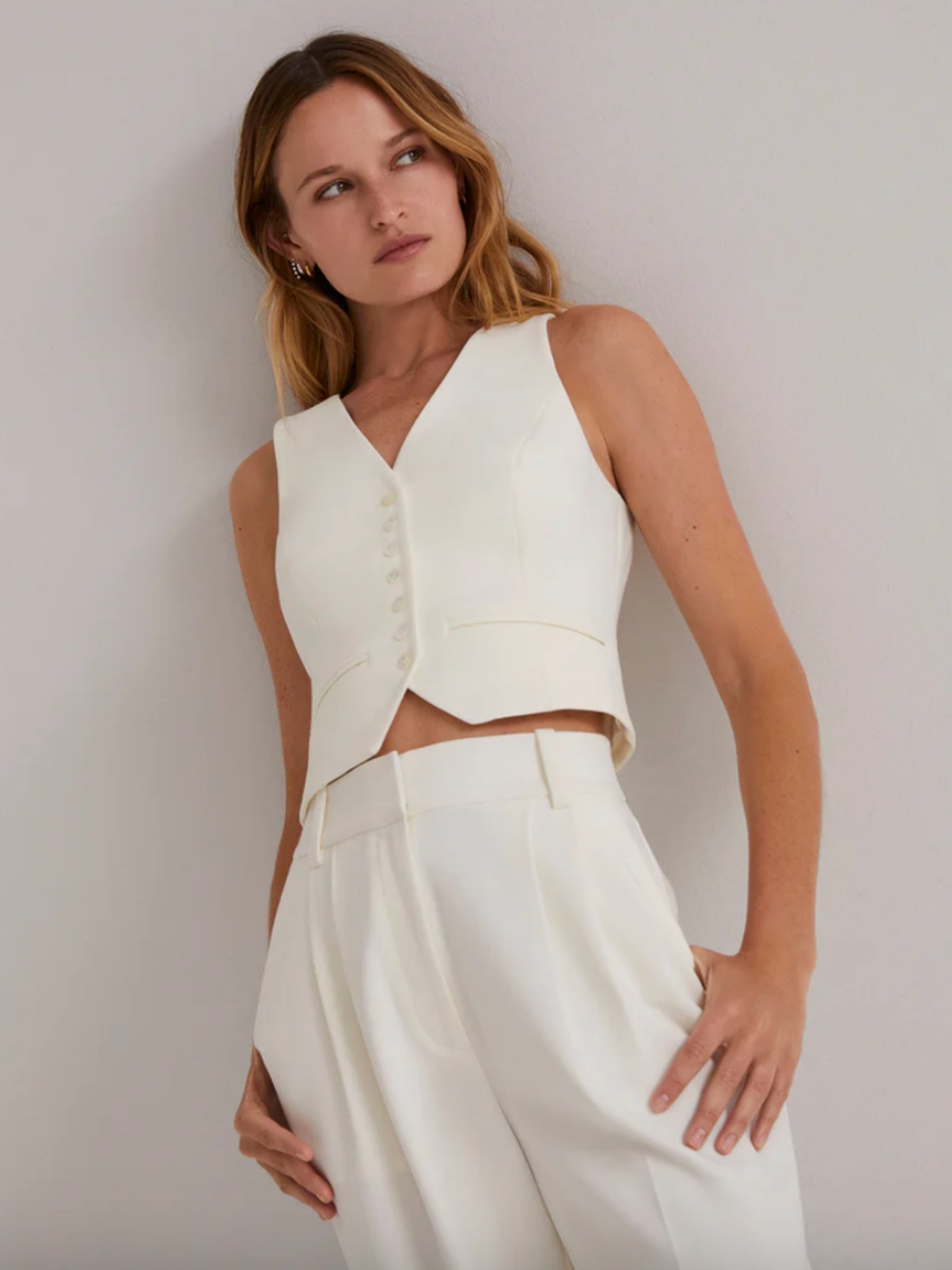 The Favorite Vest - Ivory