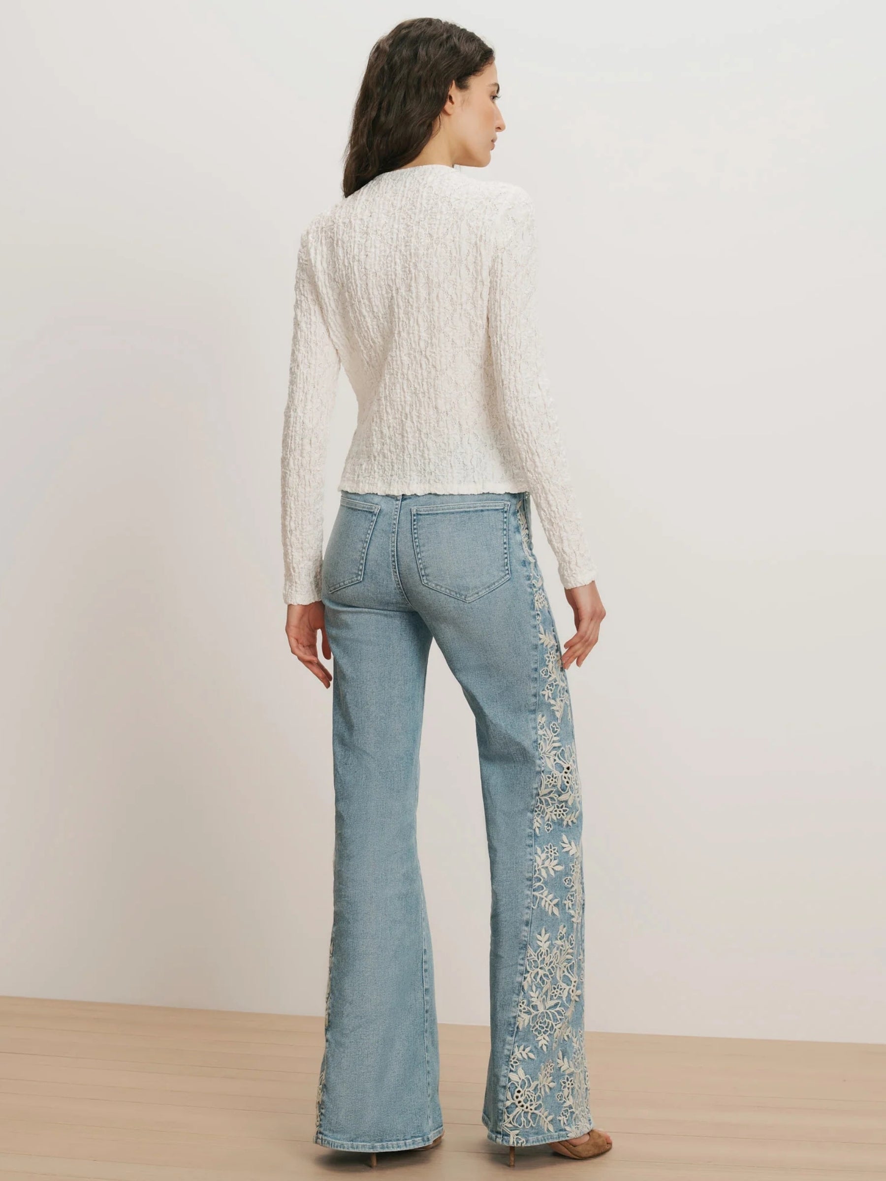 Gillingham Cardigan - Dove by Veronica Beard — view 4