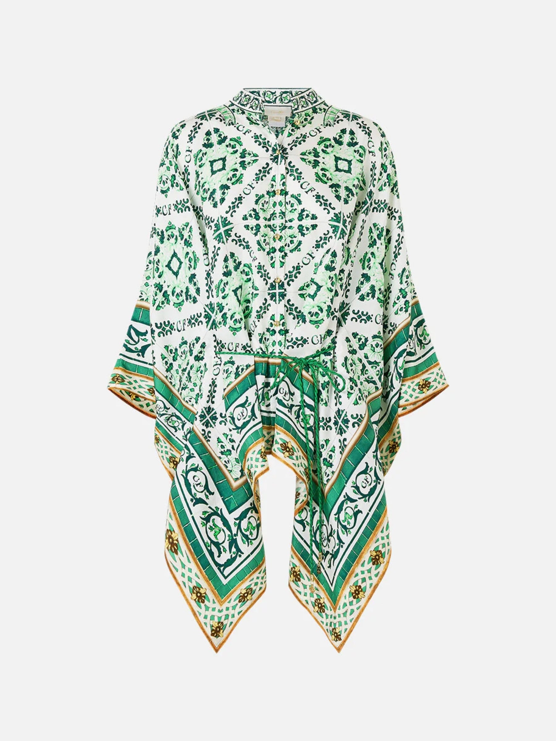 camilla-Button-Through-Scarf -Blouse - -Corridor -of -Calm