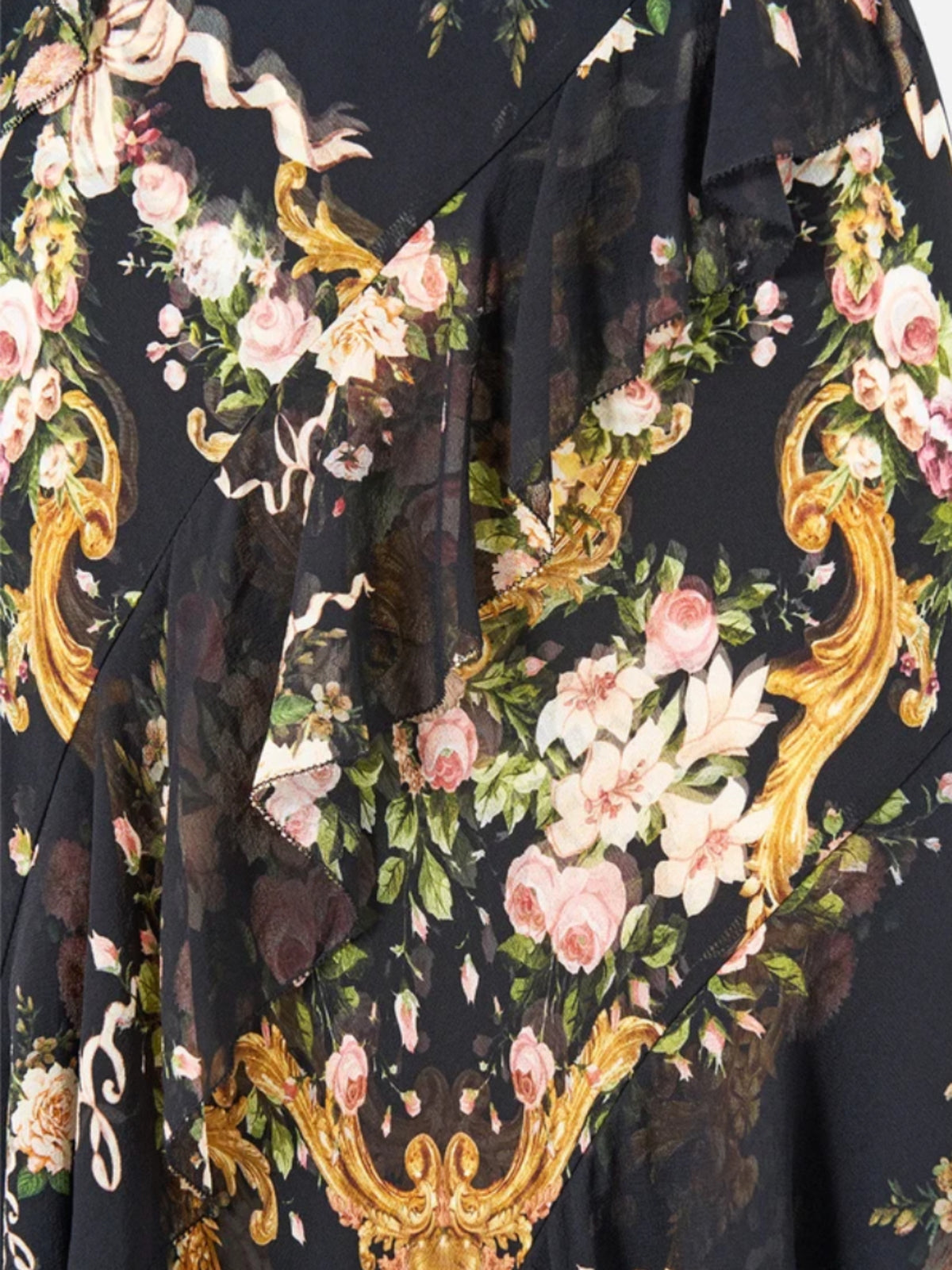 Asymmetrical Slip Dress - Versailles or Die