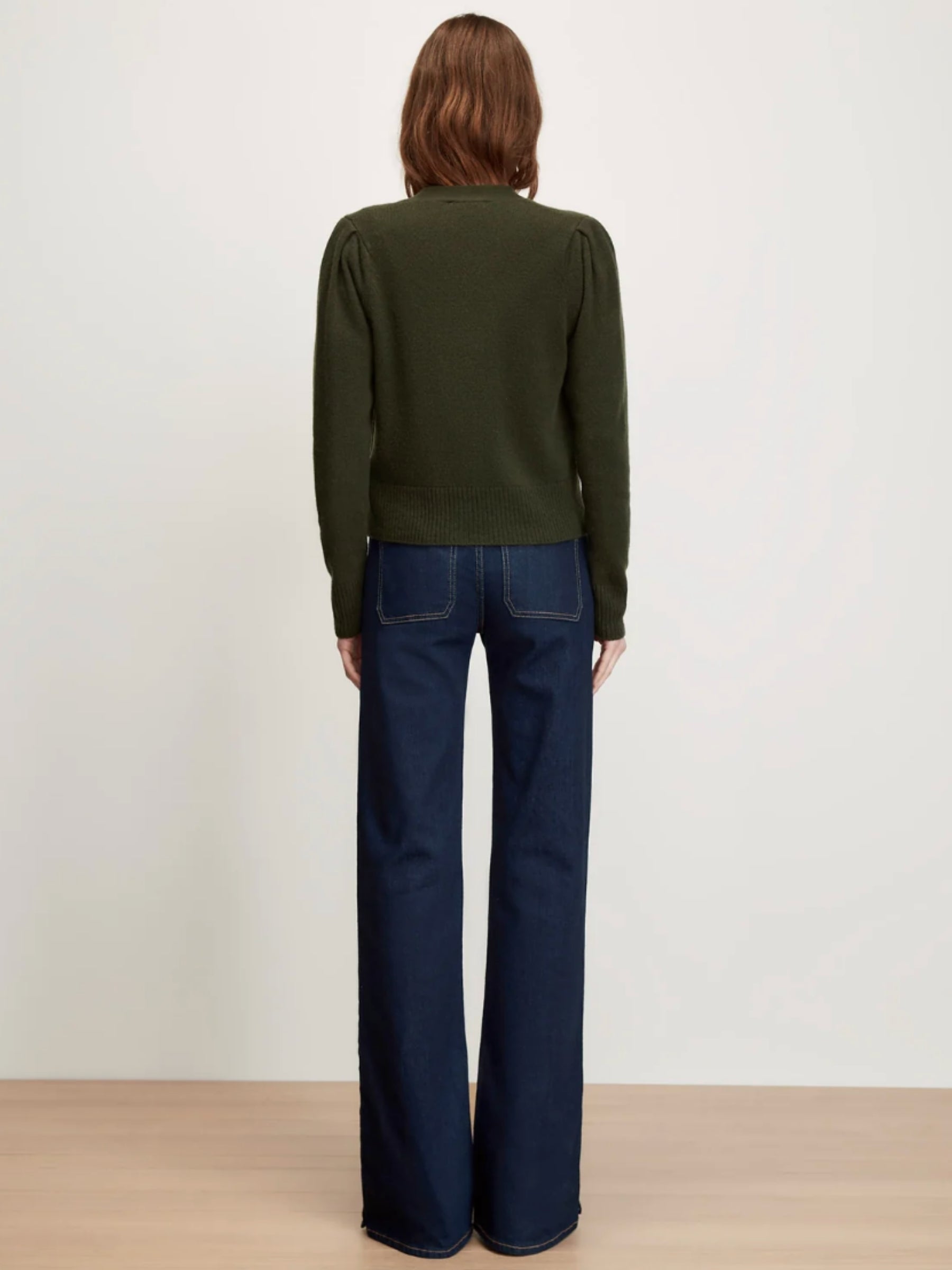 Solene Cashmere Cardigan - Loden