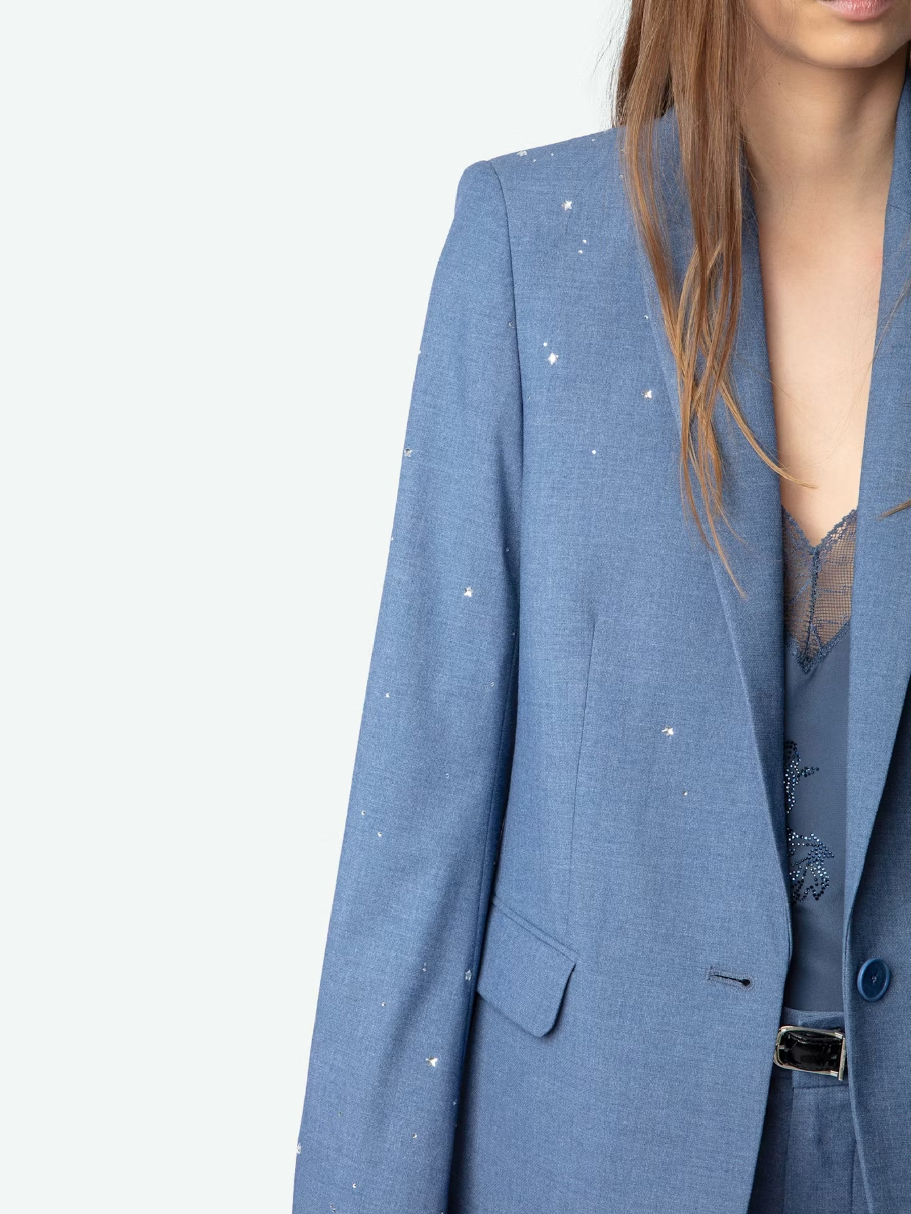 Valse Chine Strass Stars - Surf