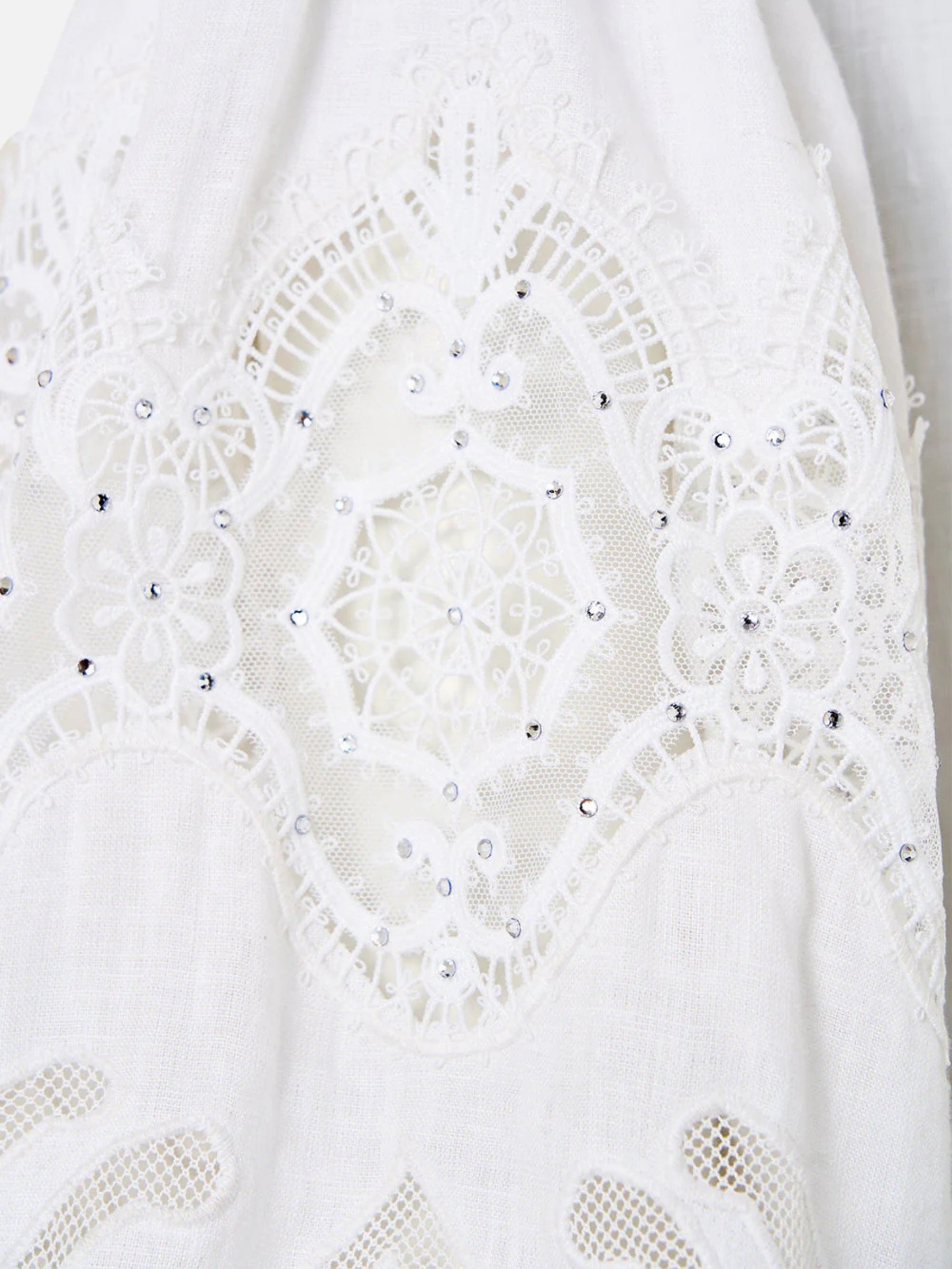 Shirred Waistband Long Dress - All About That lace