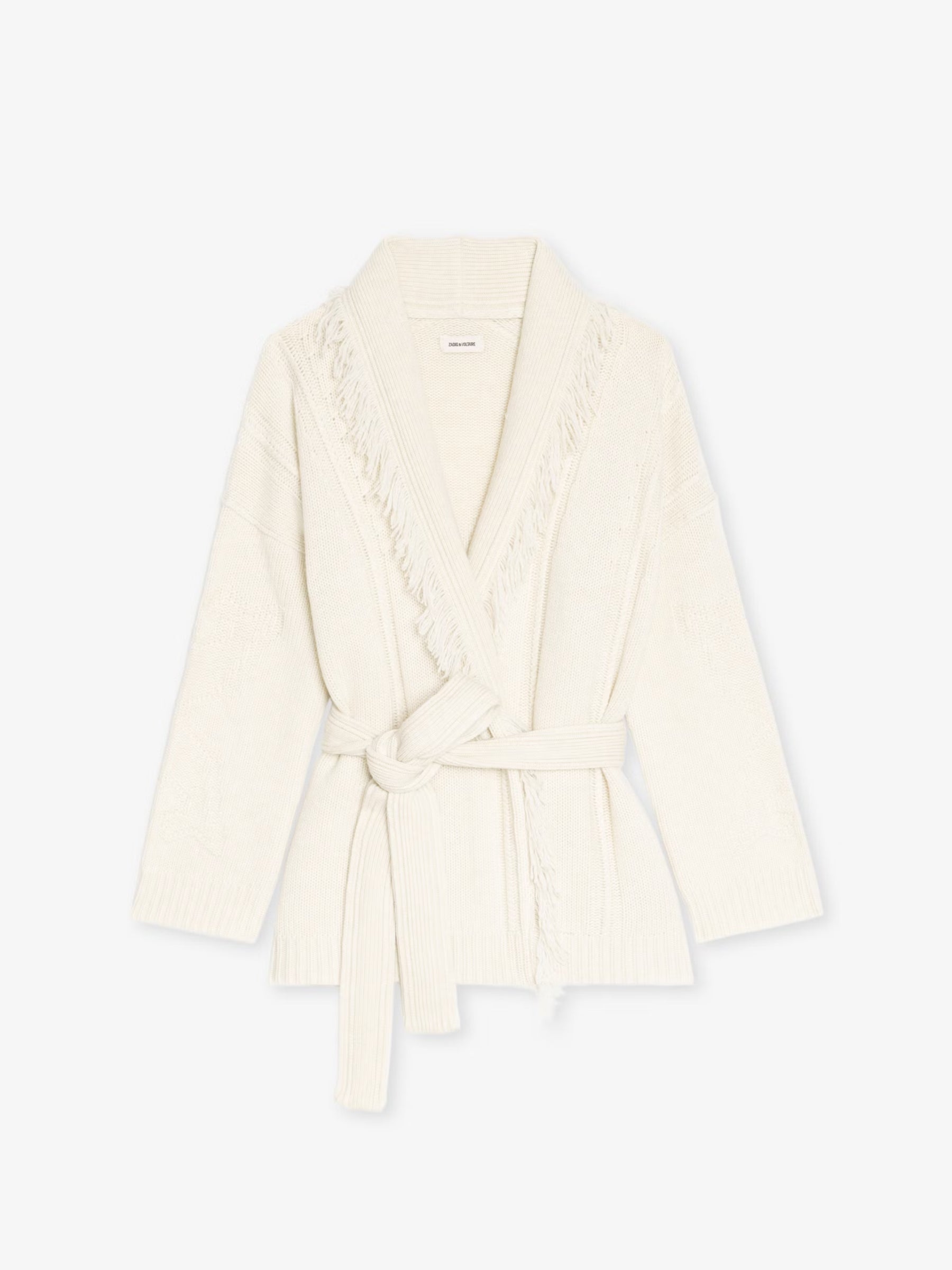 Alpa LC Cable Cardigan - Ecru
