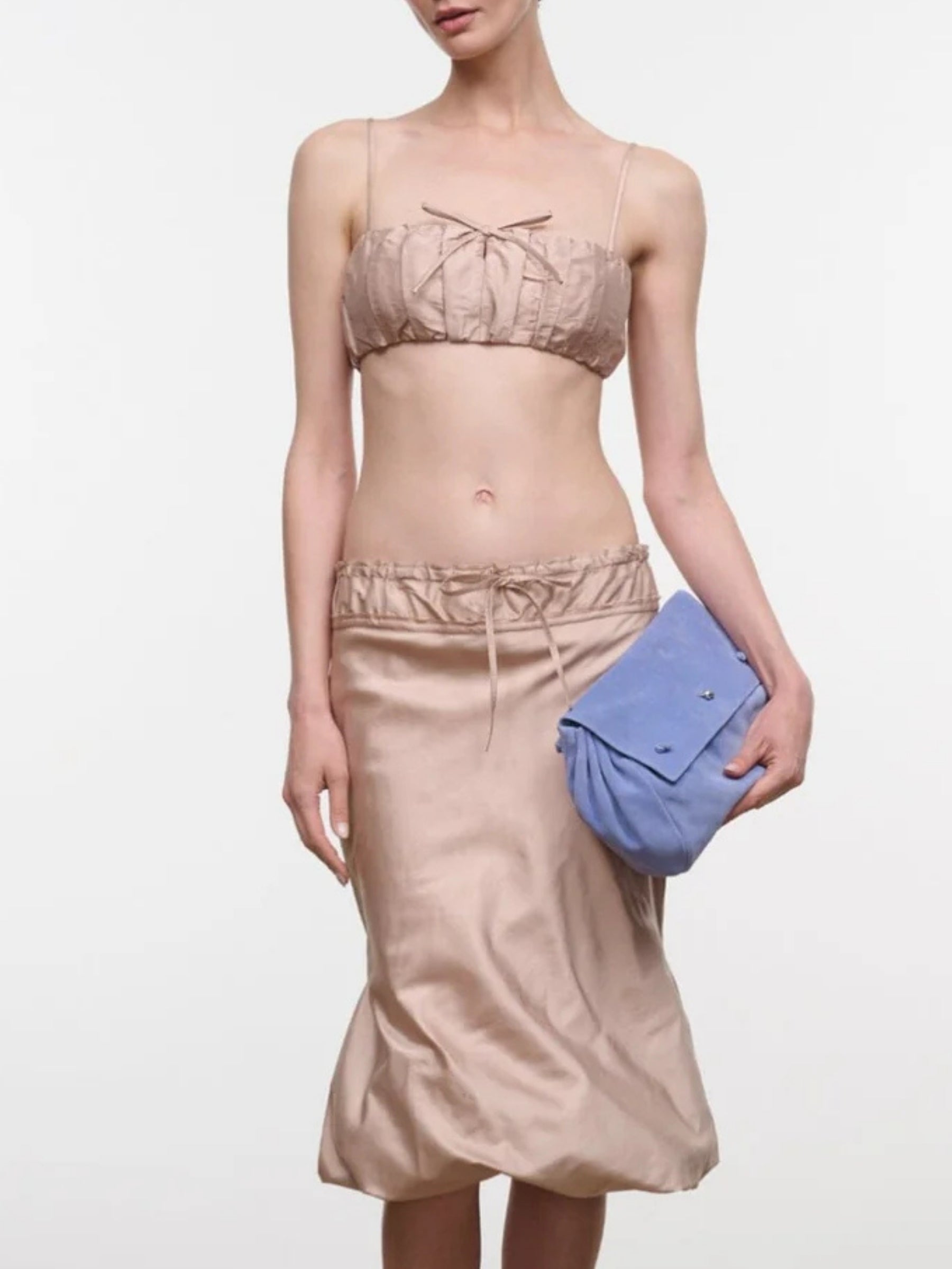 CY Convertible Bag - Cielo Suede