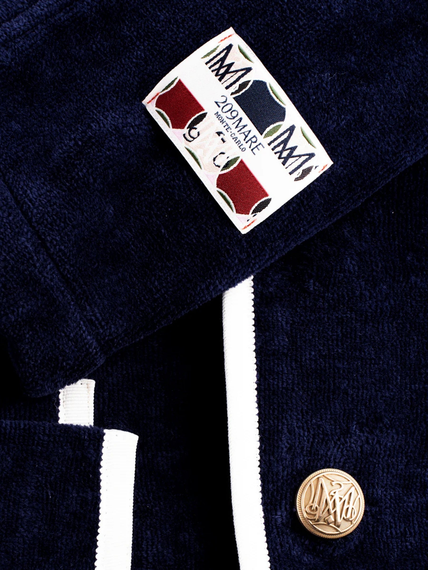 The Anjuna Jacket - Navy/White
