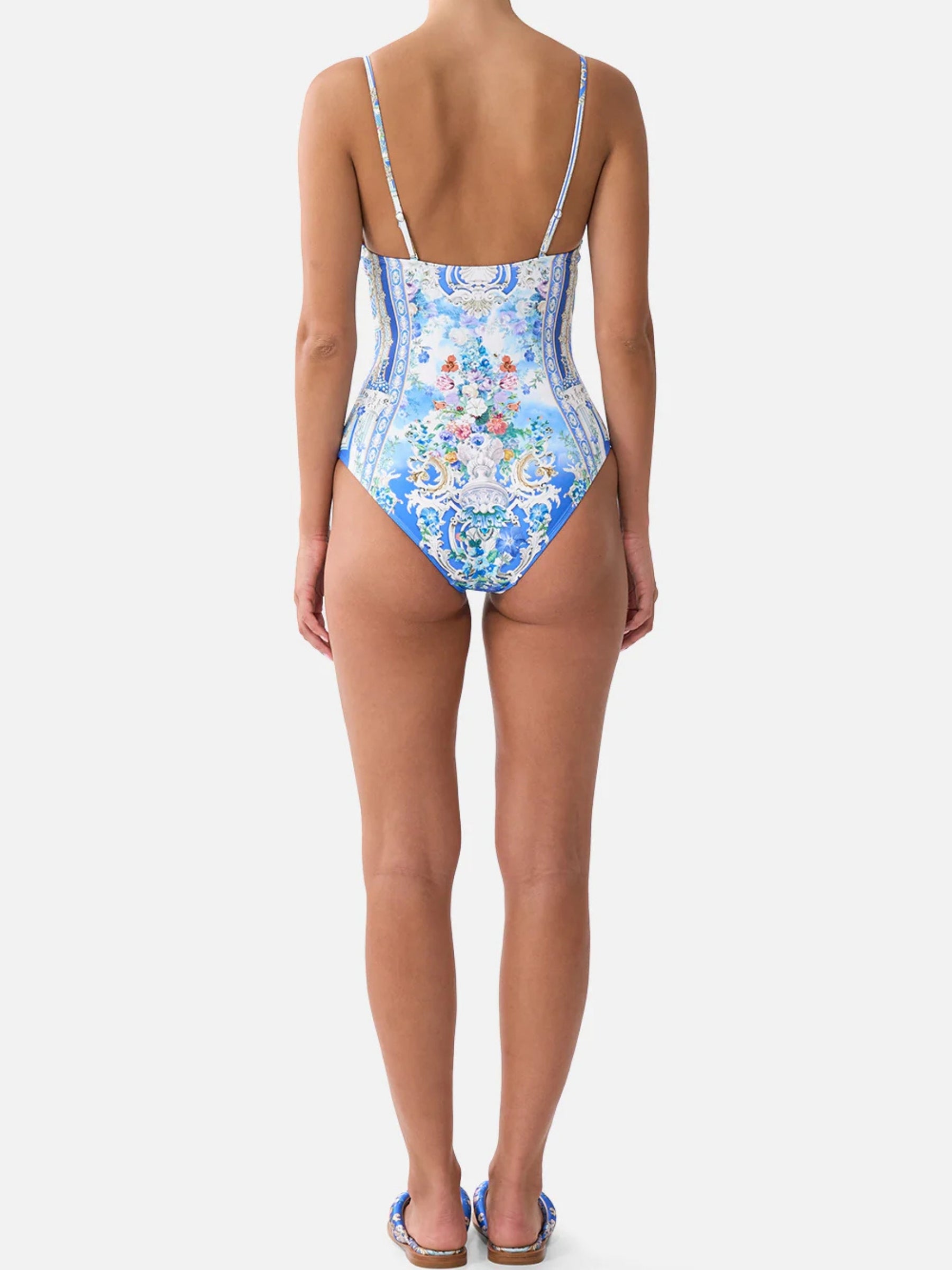 Soft High Tri Underwire One Piece - Ottoman Opulence