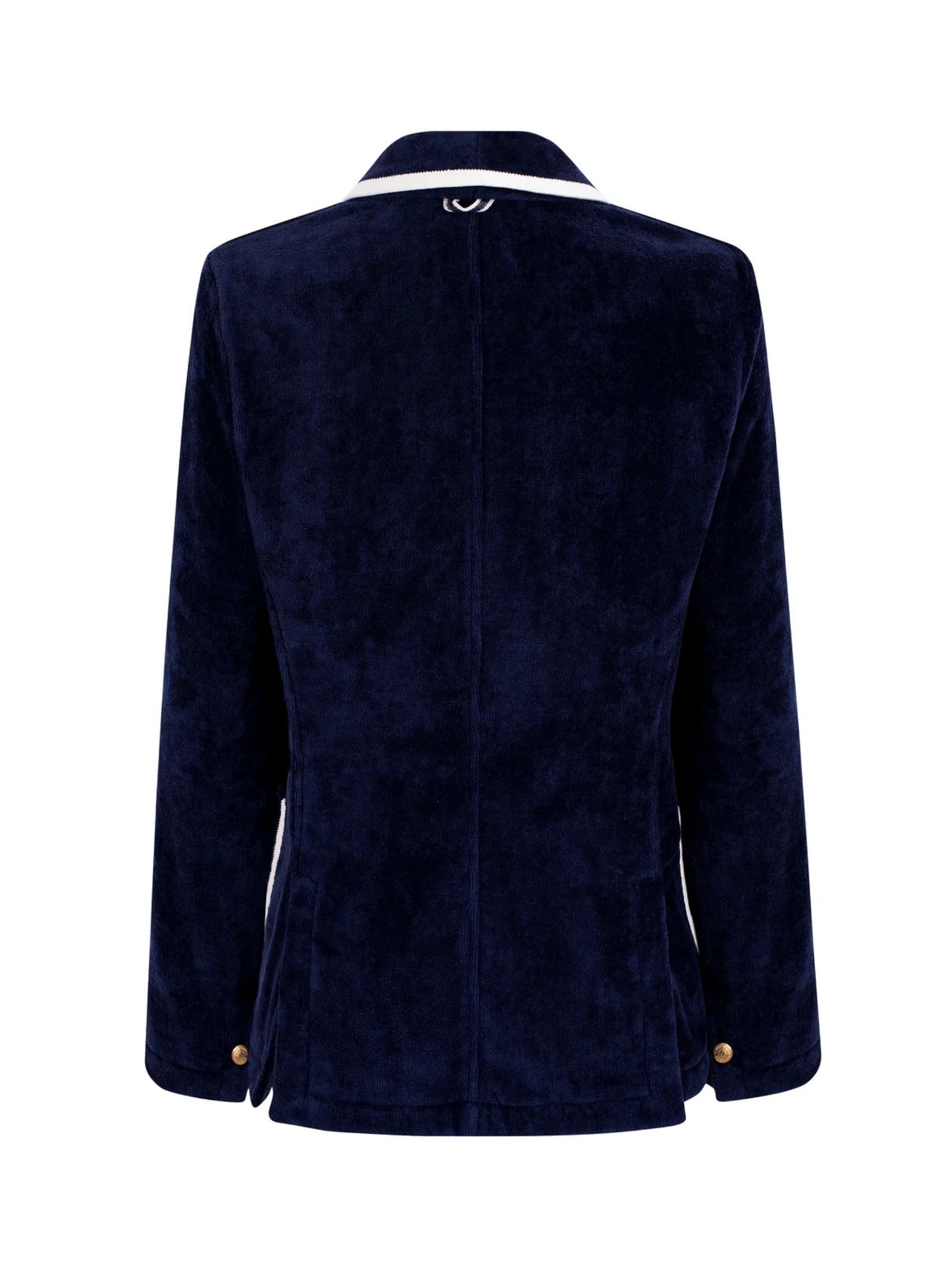 The Anjuna Jacket - Navy/White