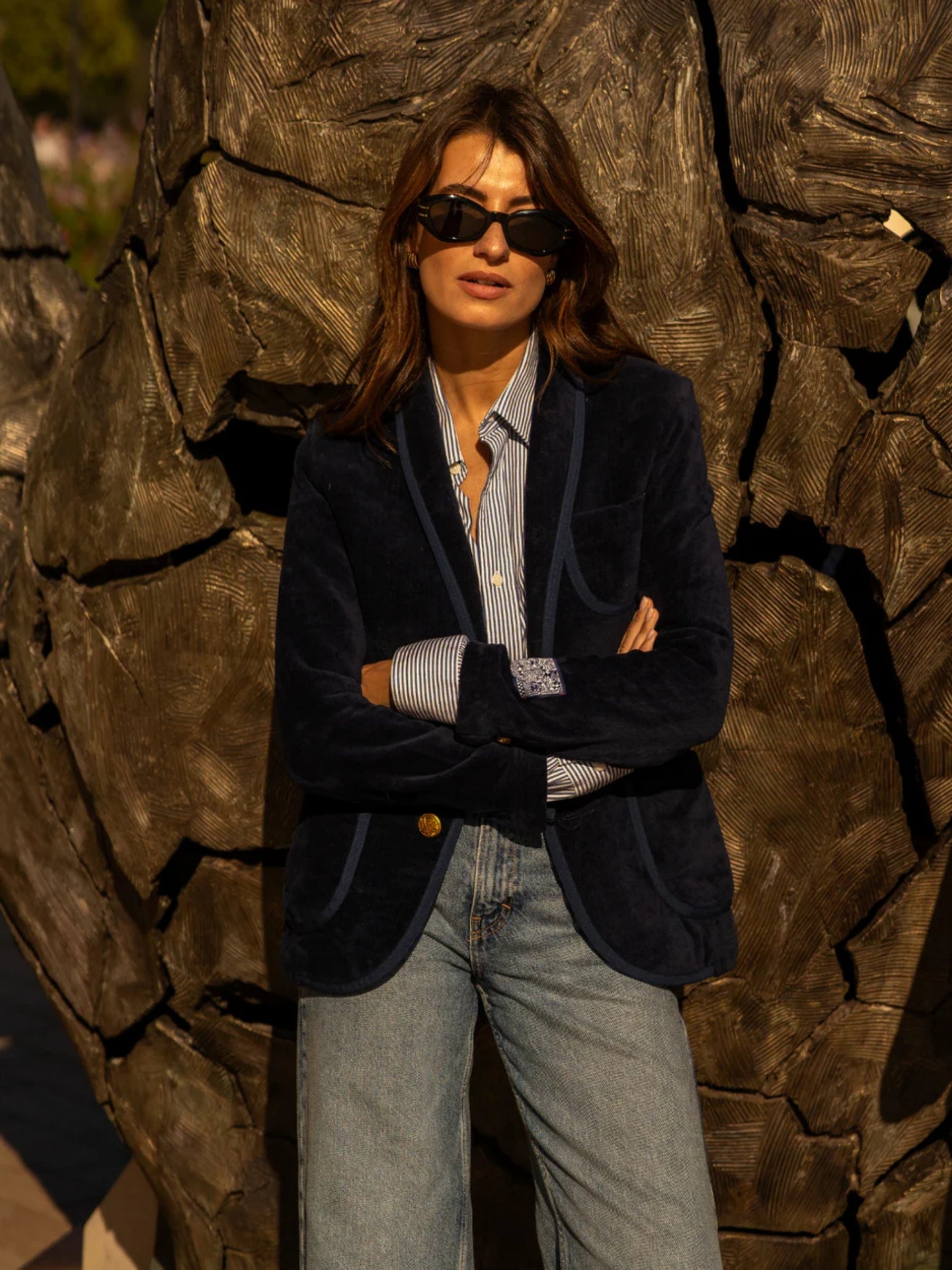 The Anjuna Jacket - Navy/Navy