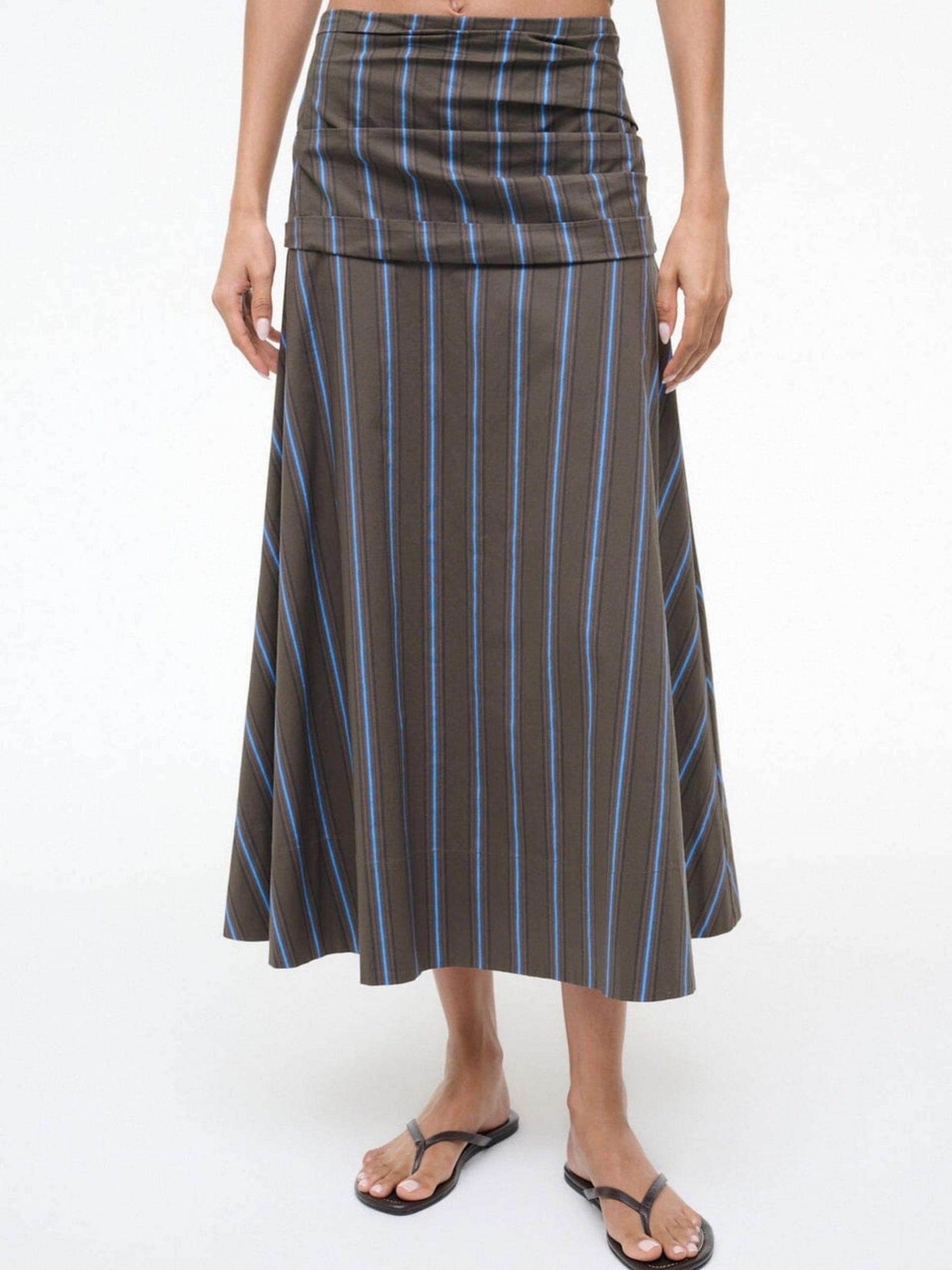Sol Skirt - Huntington Stripe