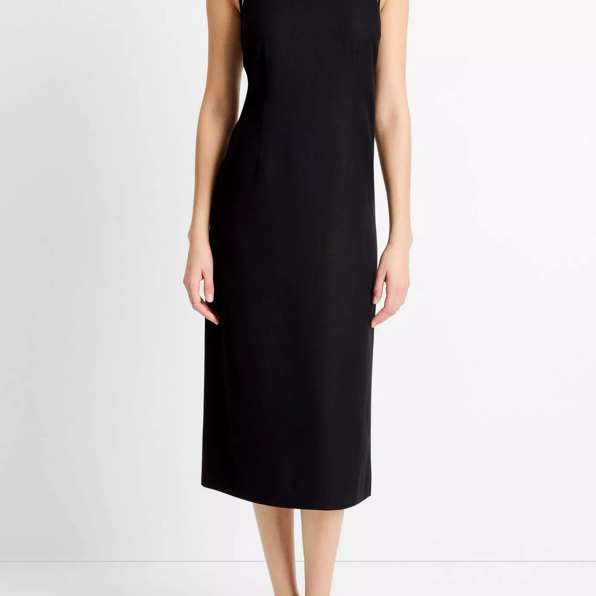 Apron Halter Dress - Black Apron Halter Dress - Black