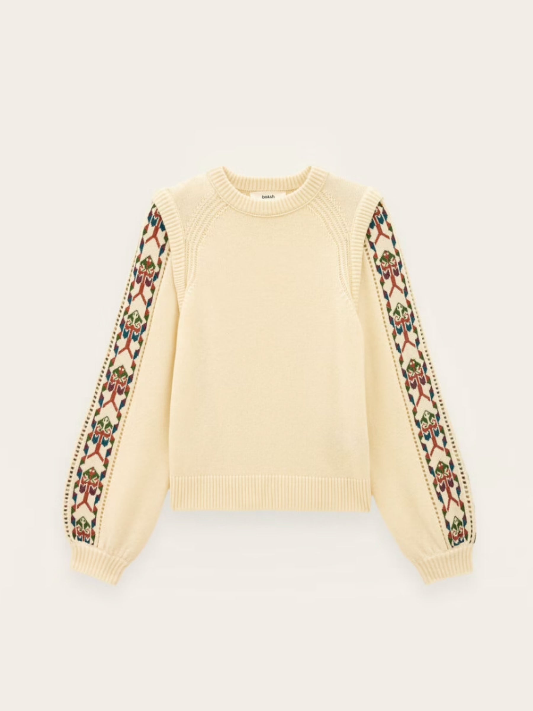 Elda Wool Pullover - Ecru