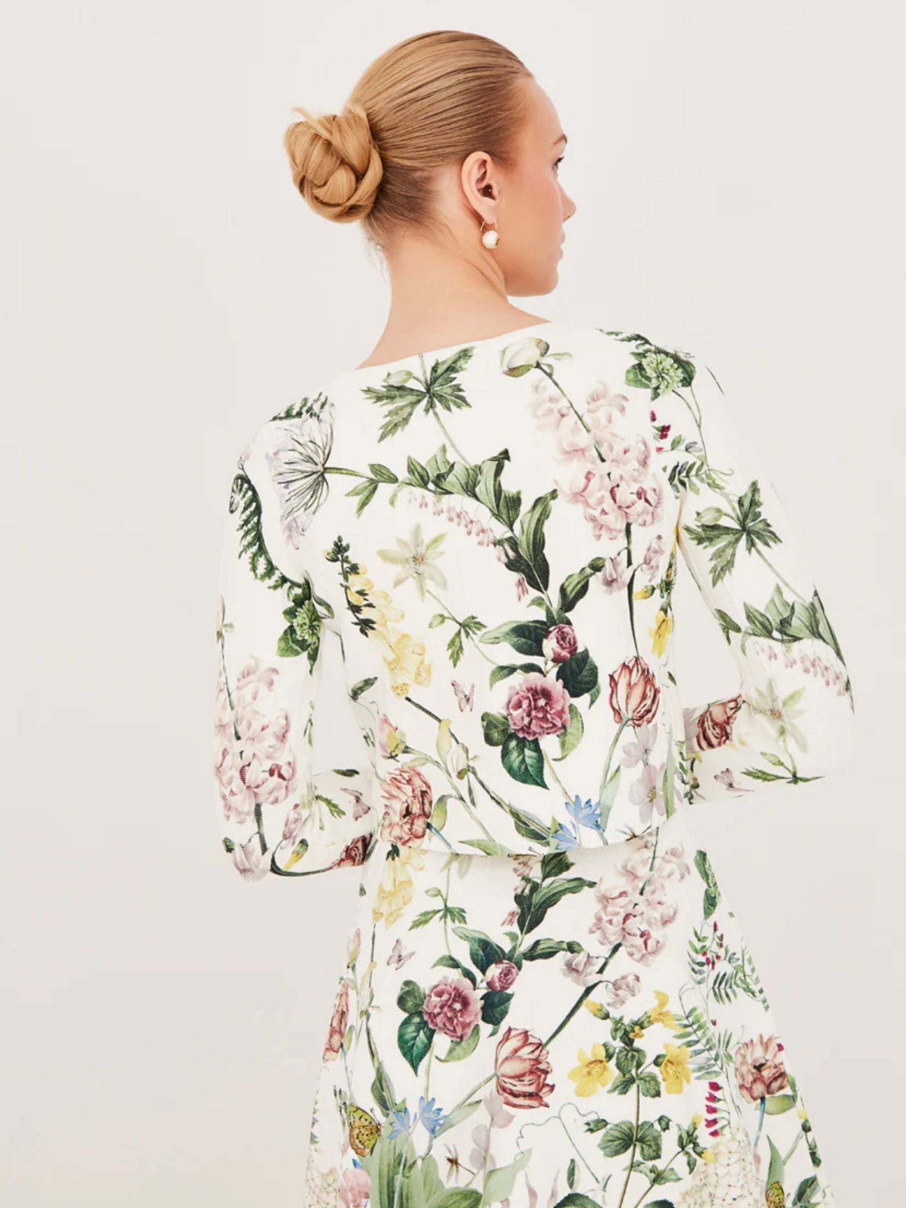 Rose Cardigan - Bloomsfield Ivory