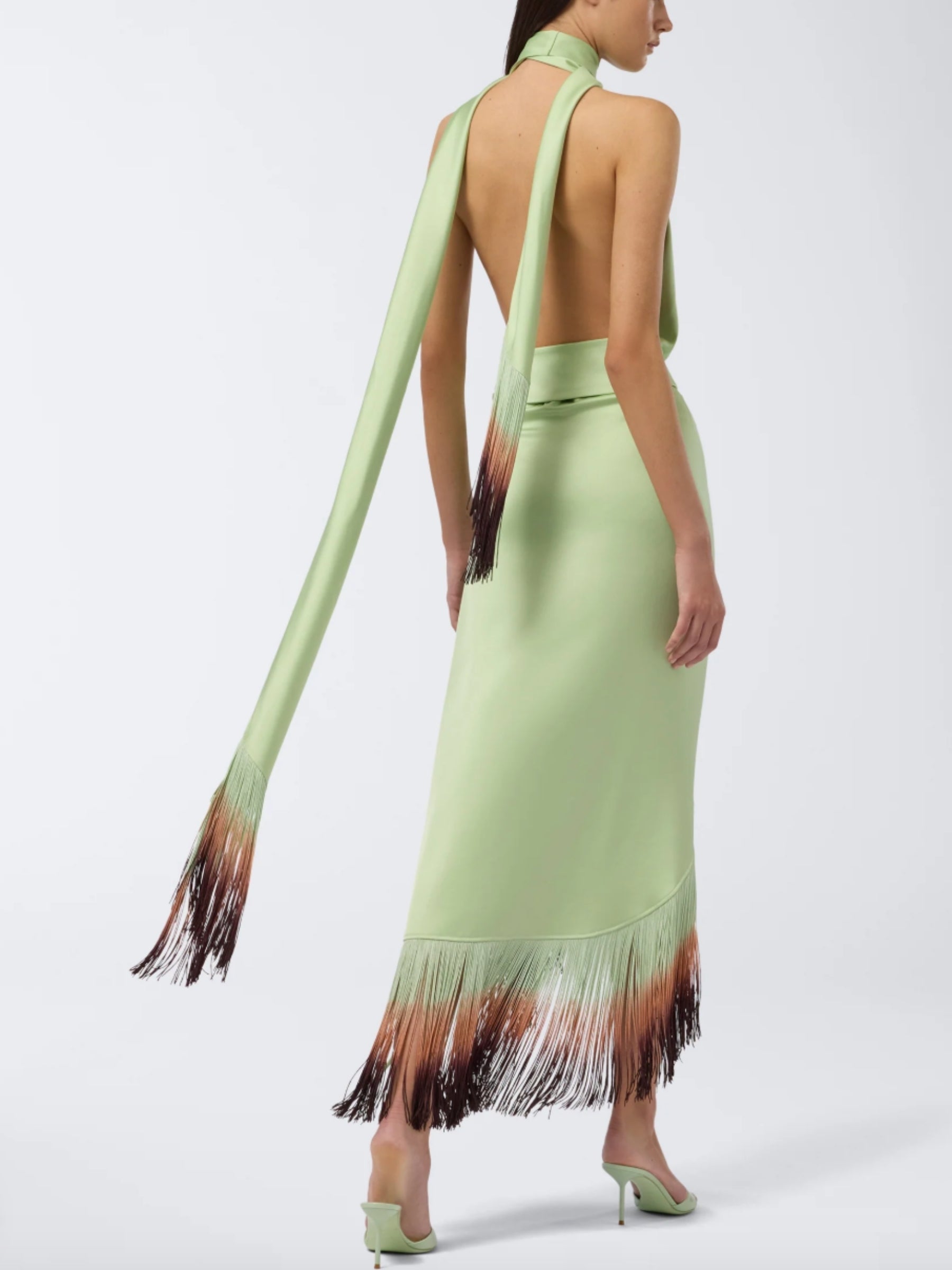 Willow Fringe Top - Mint
