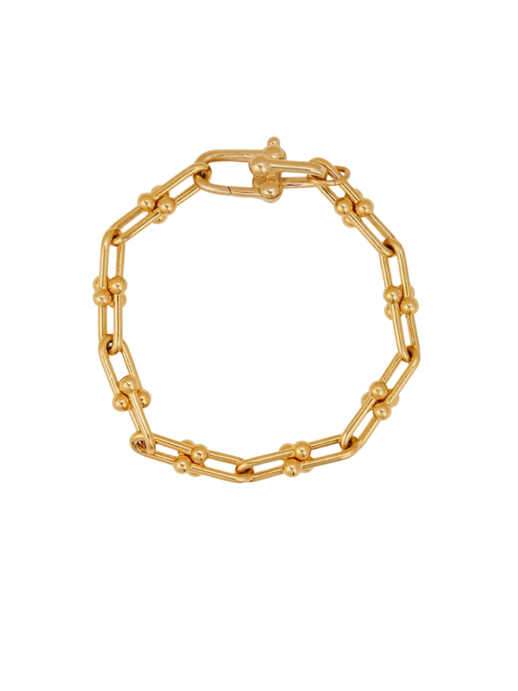 Isabella Chain Bracelet - Large Gold