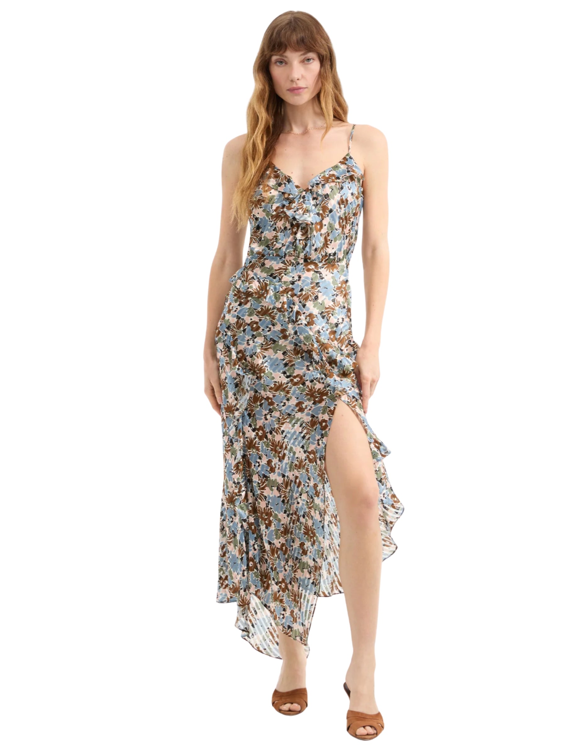 Avenel Dress - Lake Mist Multi