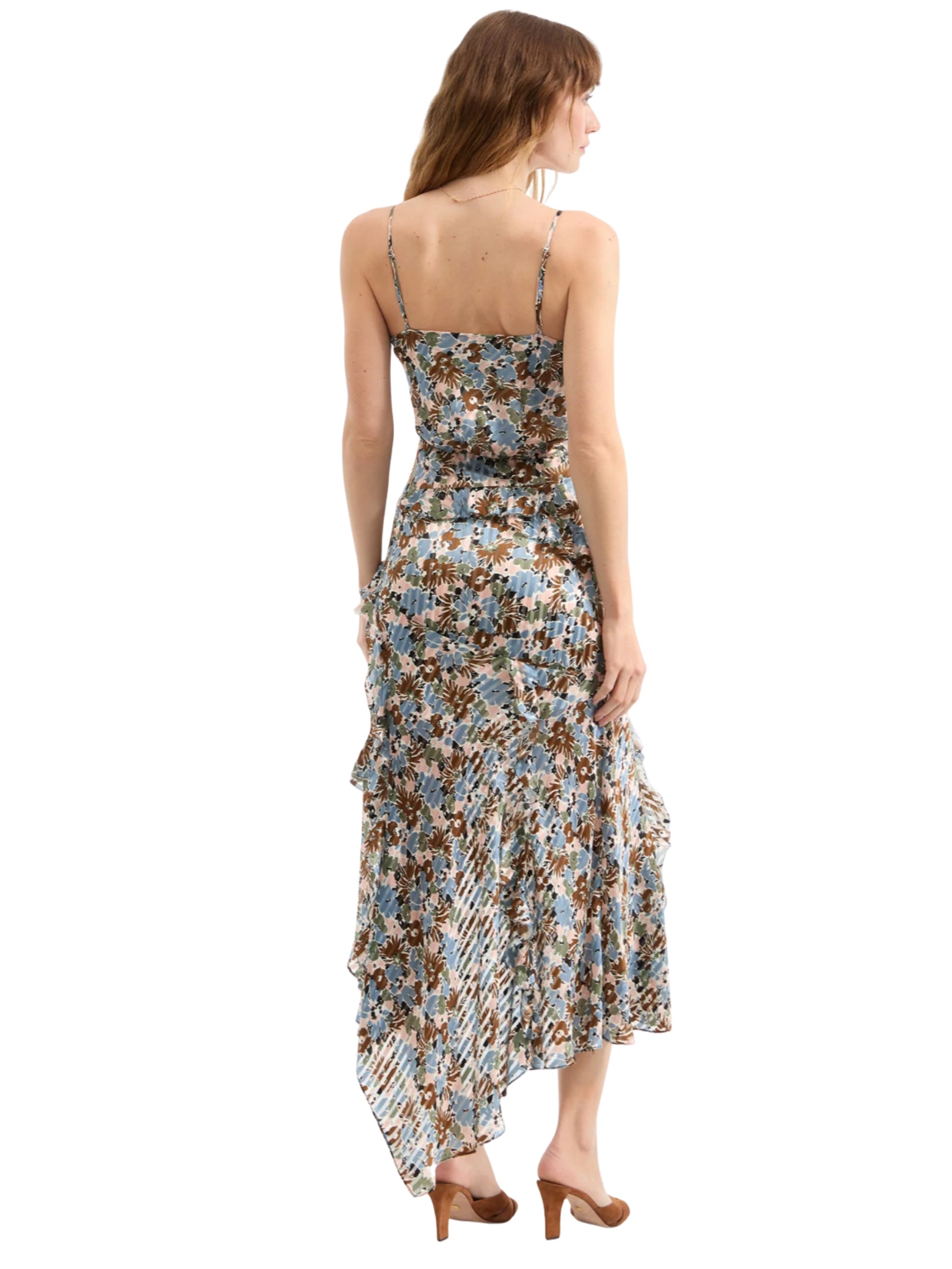 Avenel Dress - Lake Mist Multi