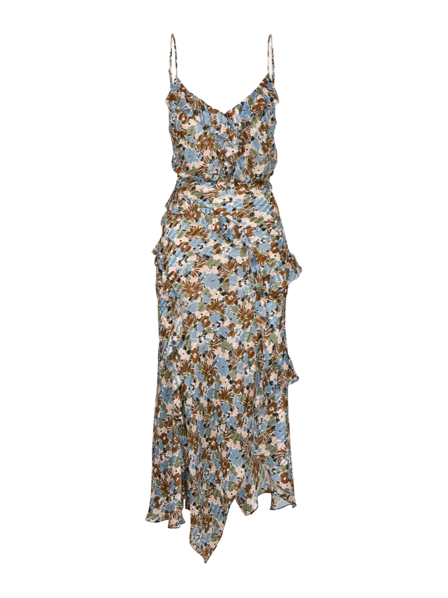 Avenel Dress - Lake Mist Multi