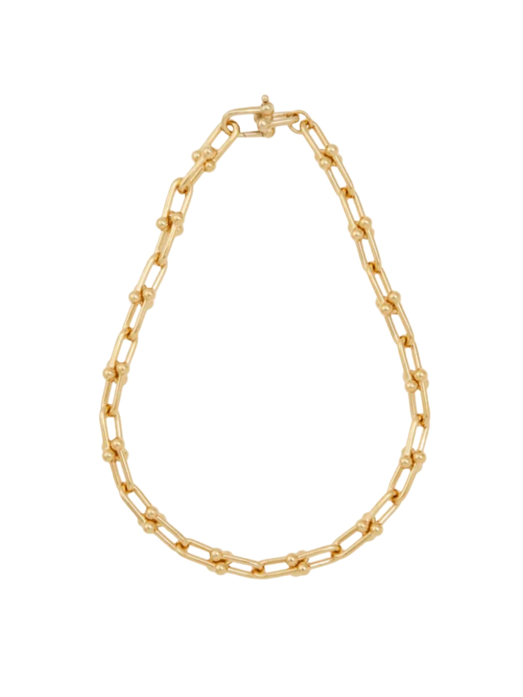 Isabella Chain Necklace Large - Gold