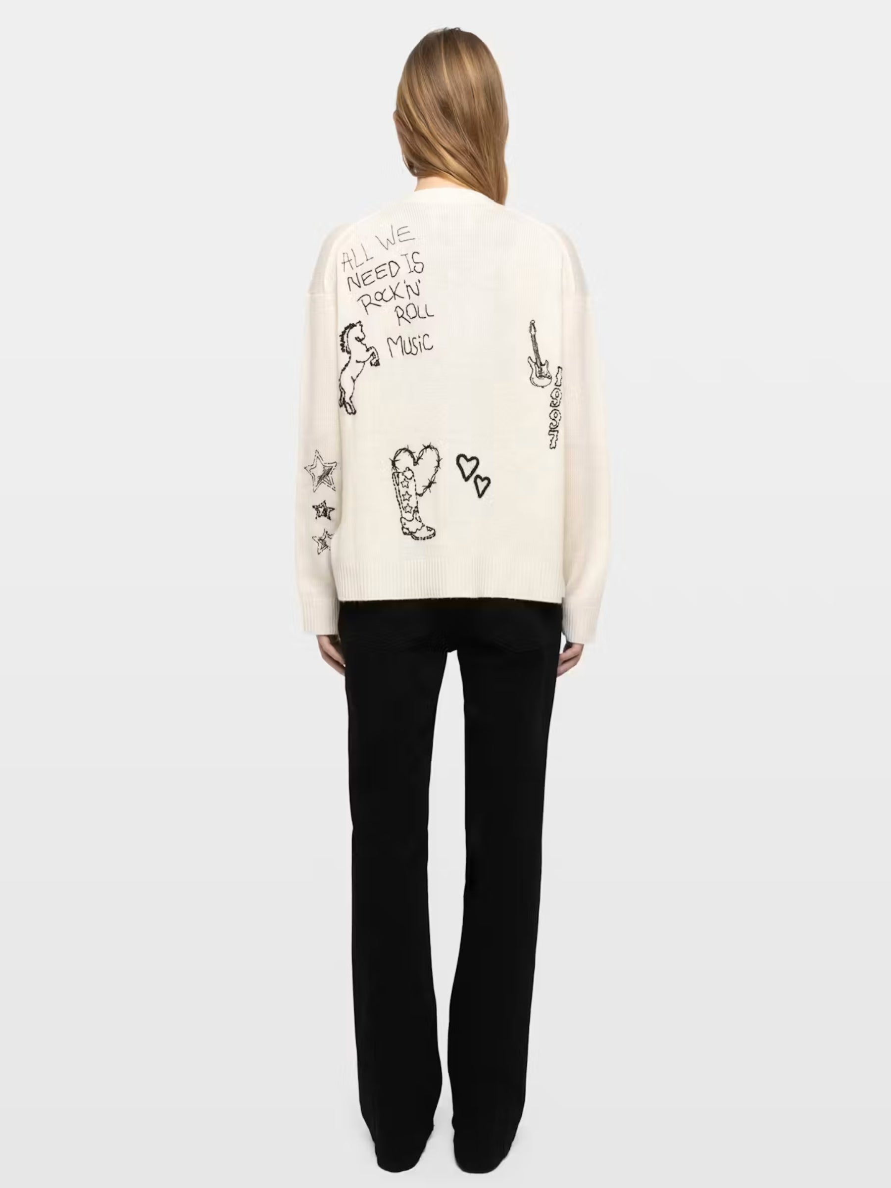 Mirkaz Cashmere Cardigan - Ecru