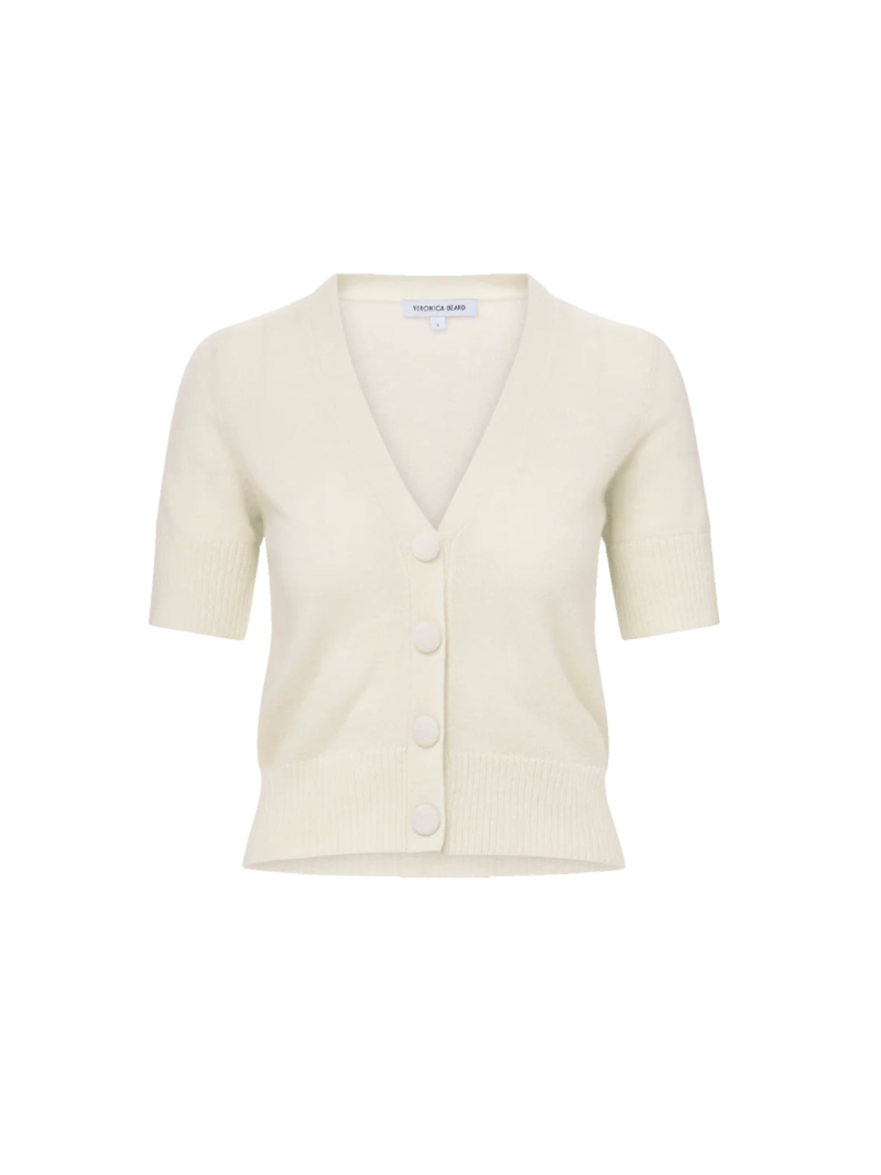 S/S Solene Cashmere Cardigan - Ivory