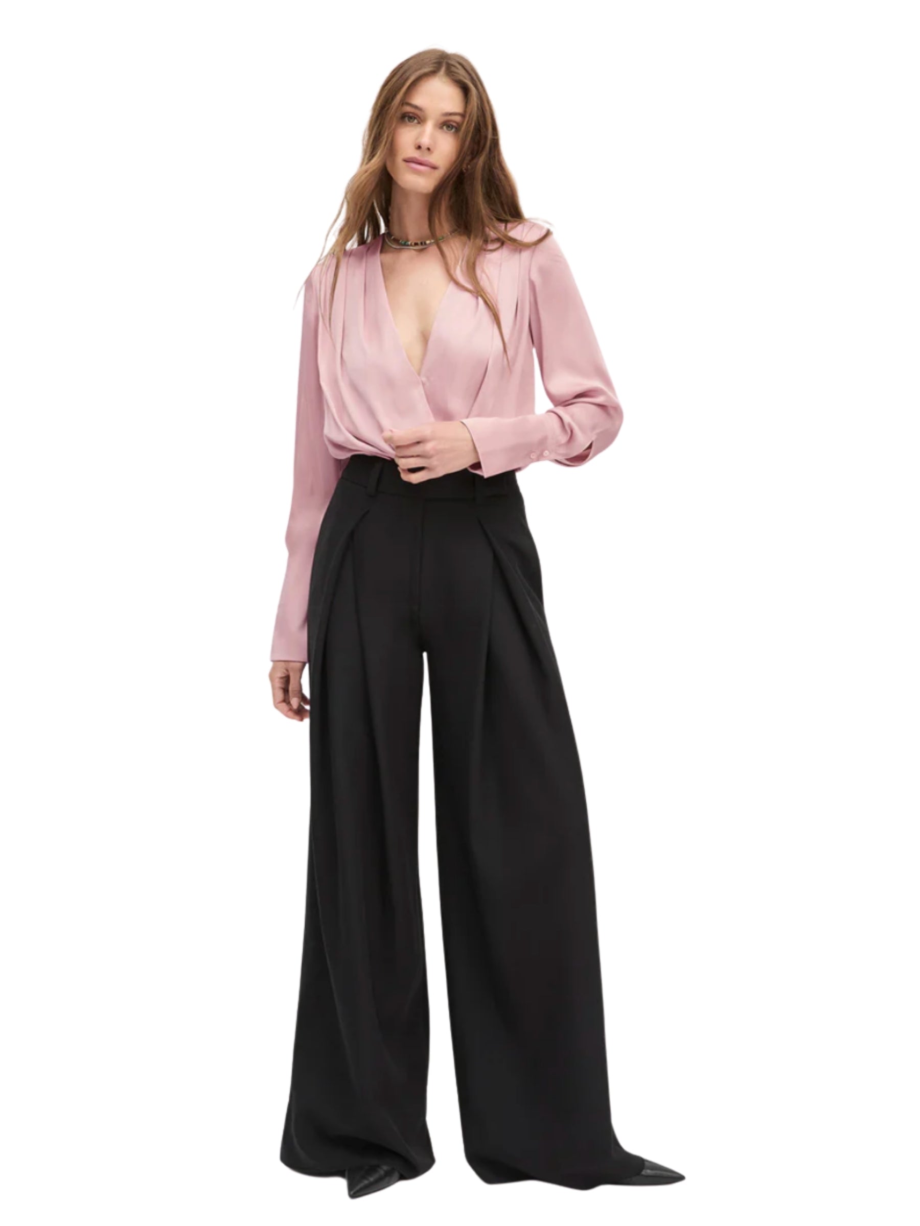 The Date Blouse - Whimsical Rose
