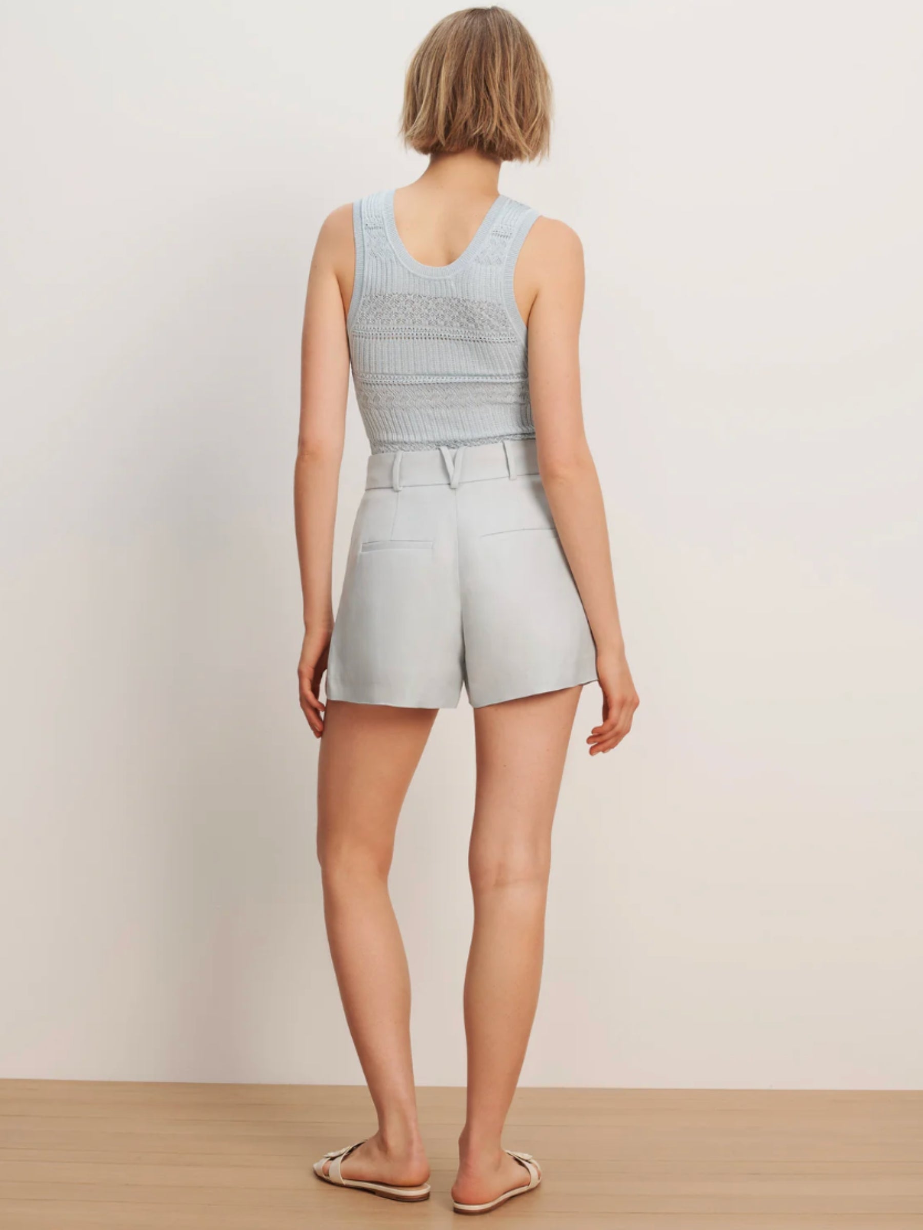 Sandra Knit Tank - River Mist