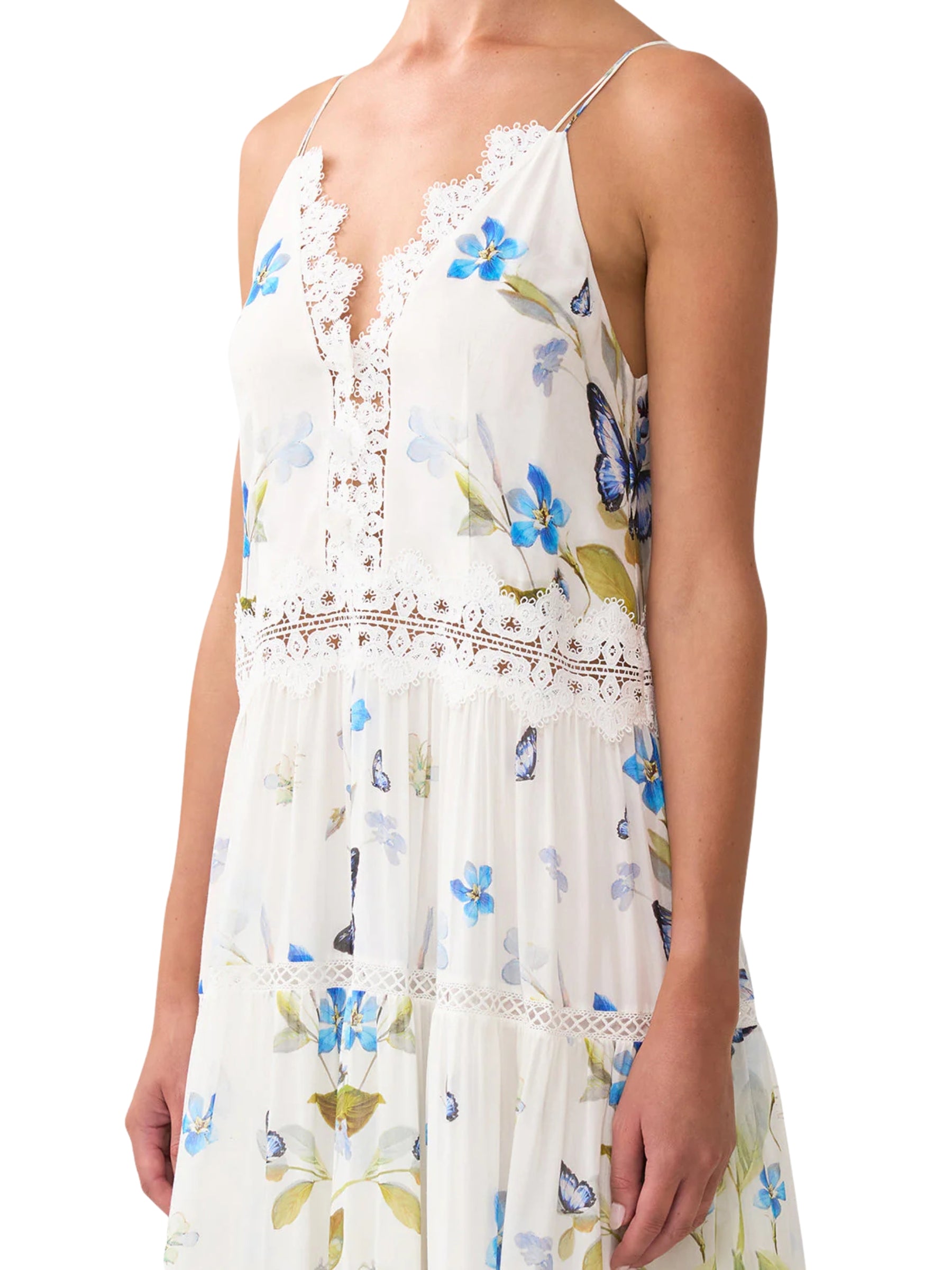 camilla-Trapeze-Tiere- Maxi-Dress -Botanical -Ballads