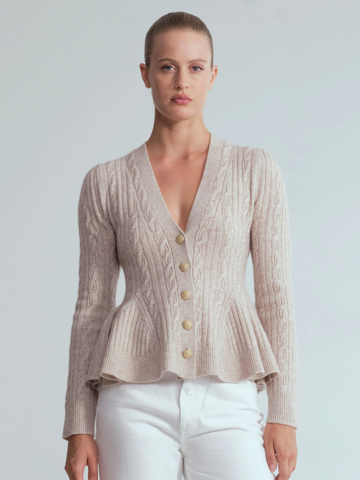 Kiko Cardigan - Beige Heather